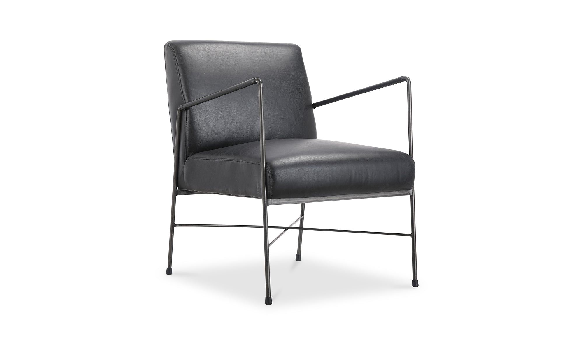 DAGWOOD LEATHER ARMCHAIR