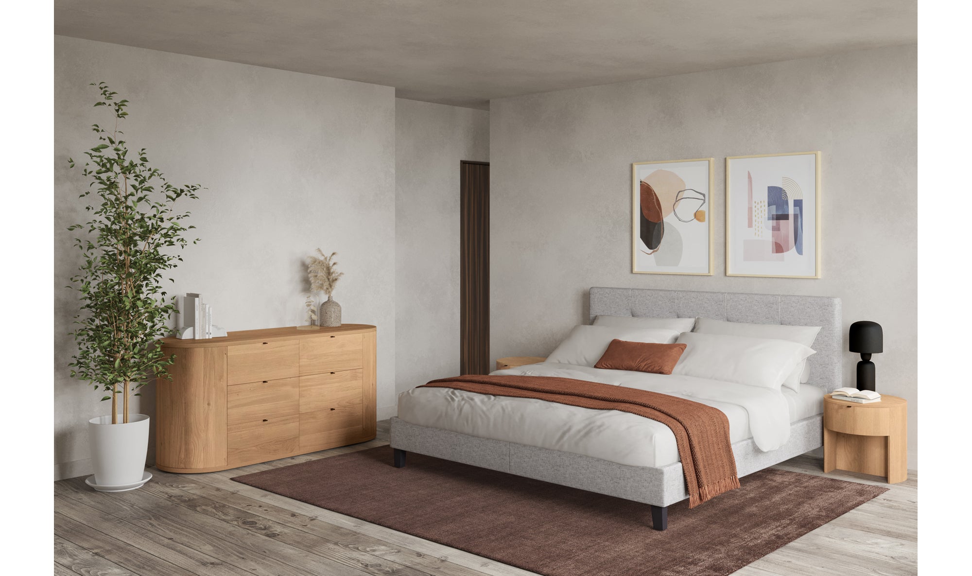 THEO 6 DRAWER DRESSER