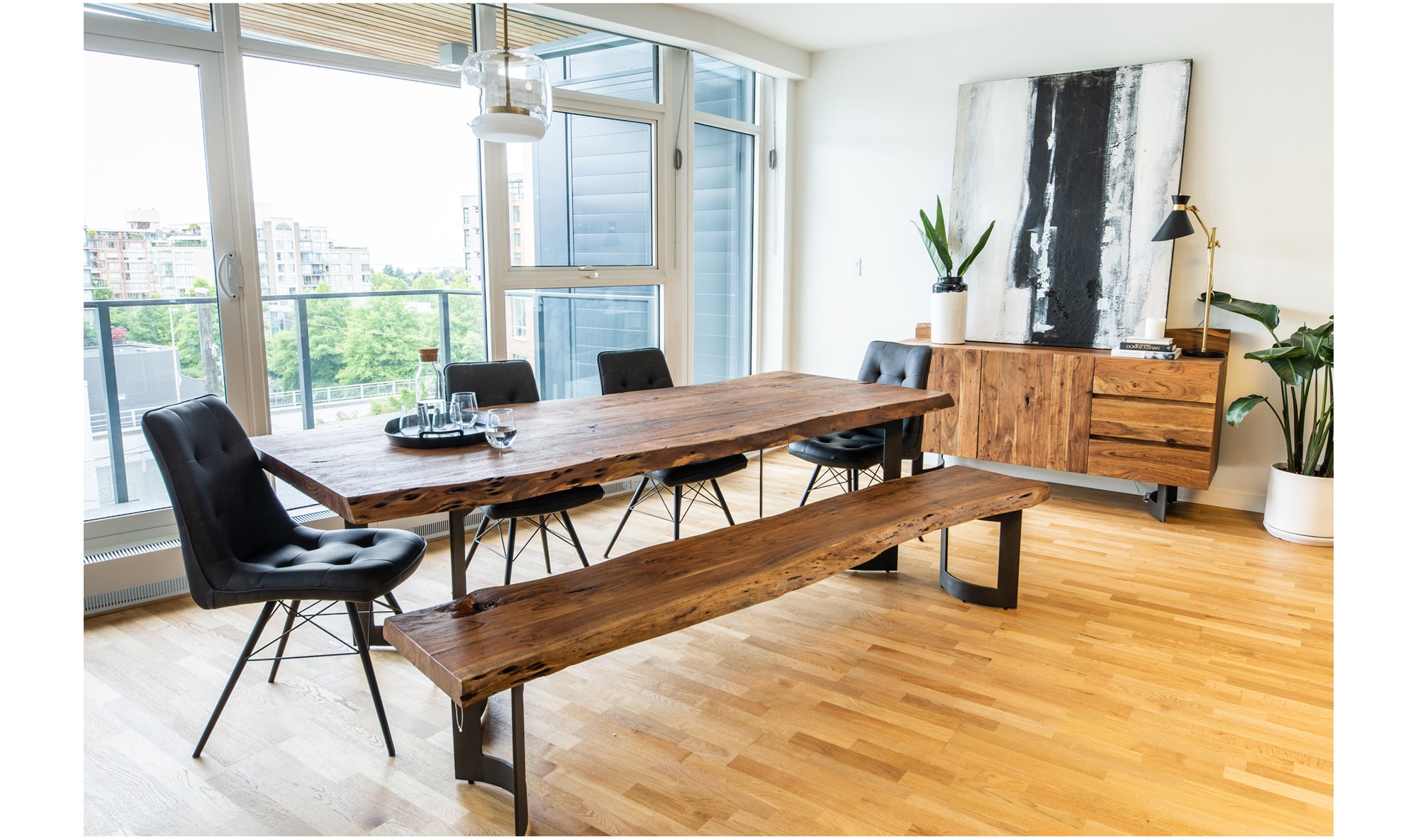 BENT DINING TABLE SMALL