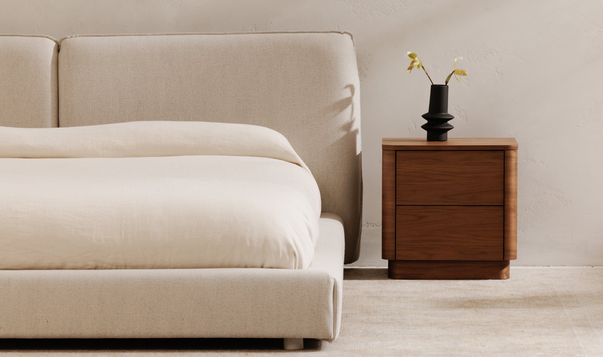 ROUND OFF TALL NIGHTSTAND