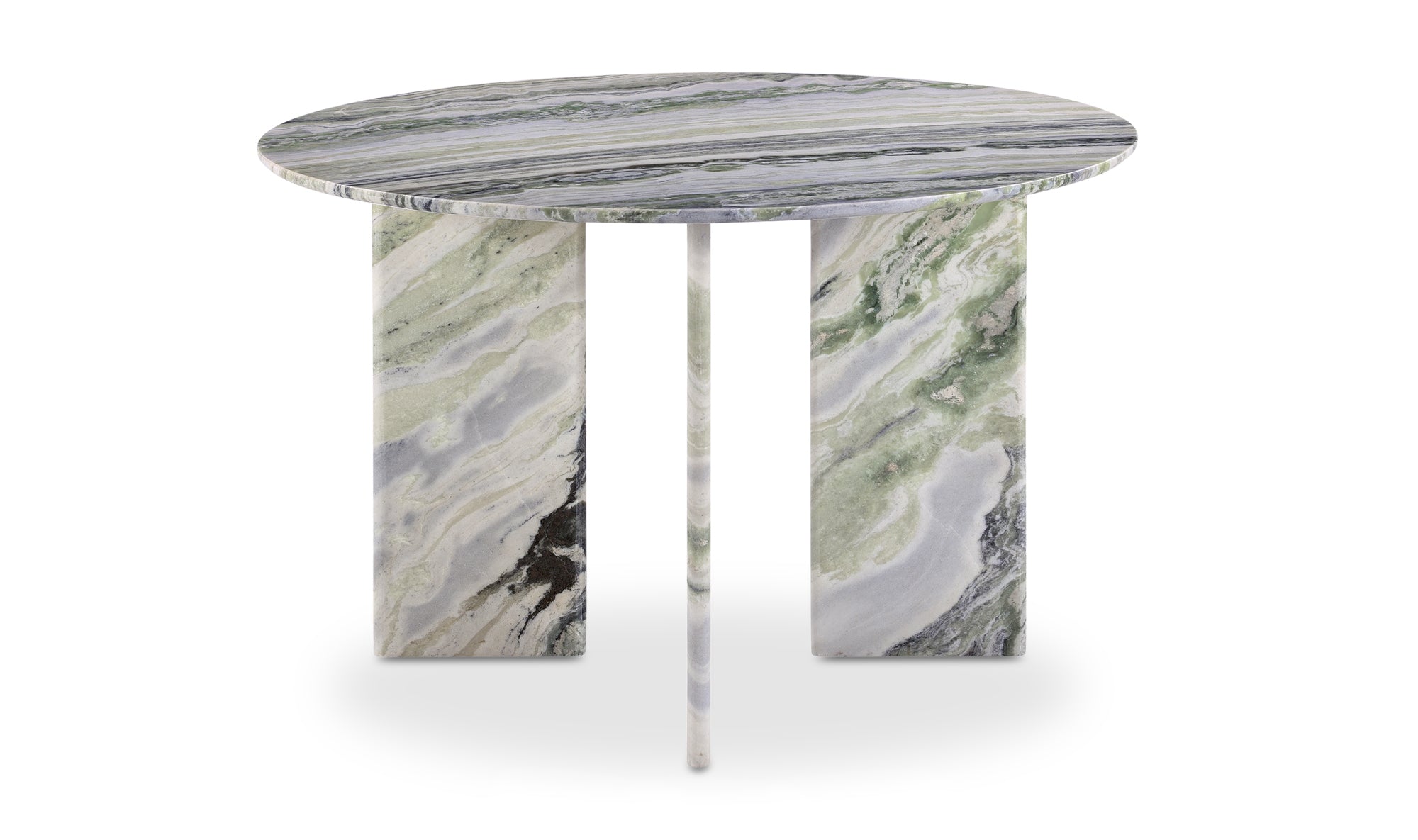 GREEN ONYX MARBLE - CELIA ROUND DINING TABLE