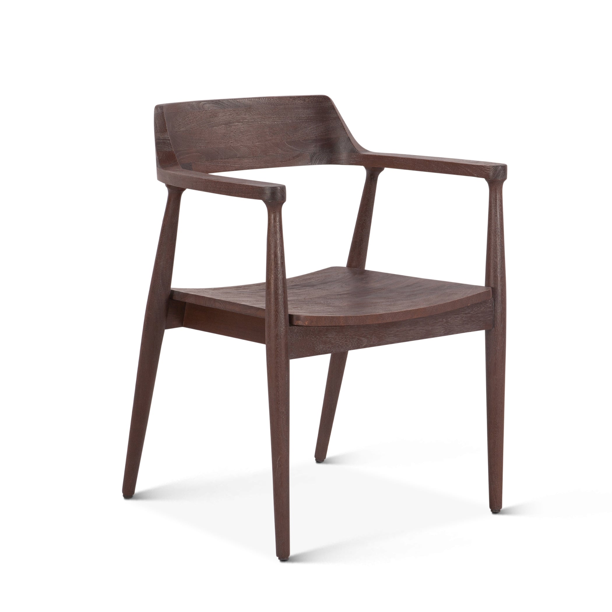 24" Dining Chair in Walnut