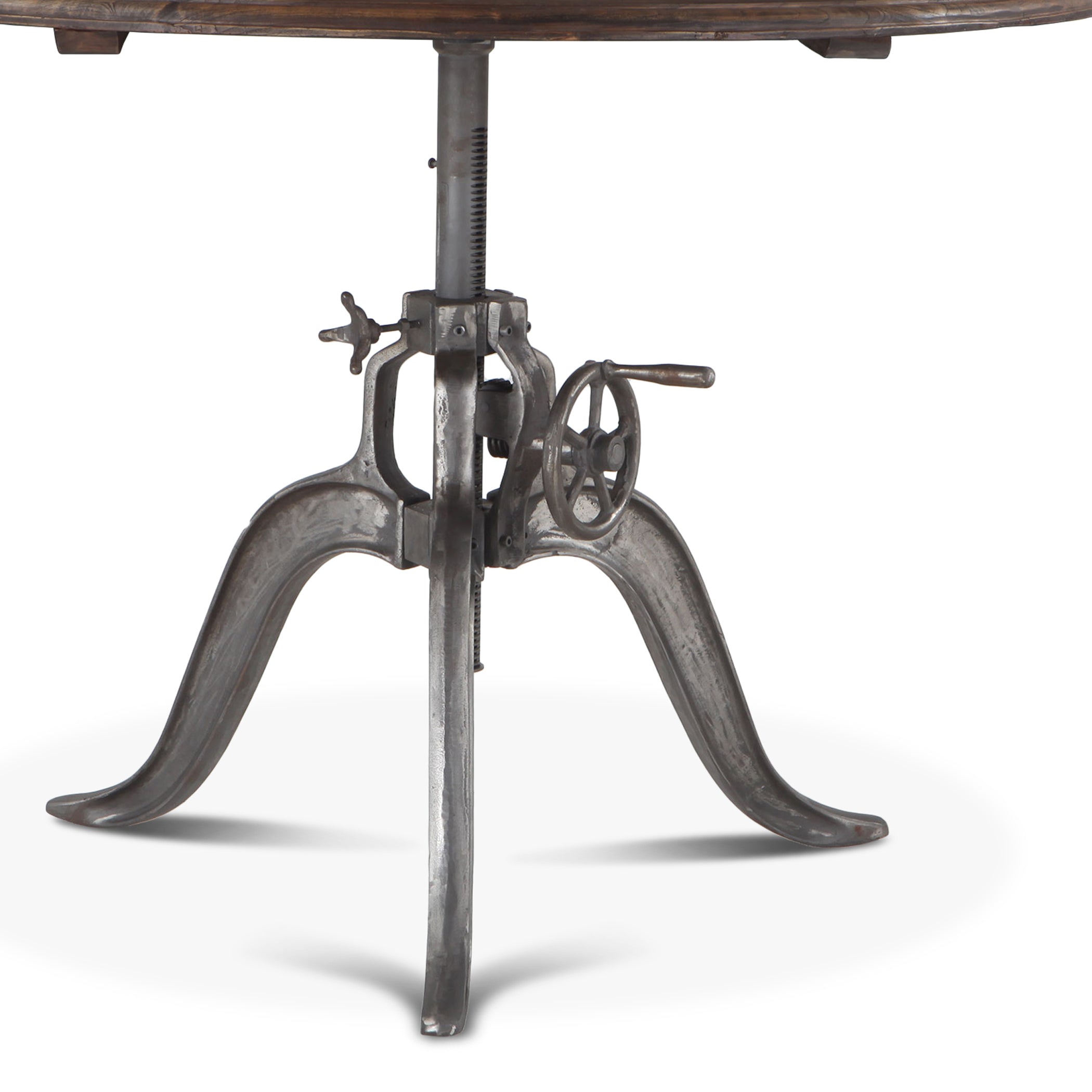 48" Weathered Teak Round Table