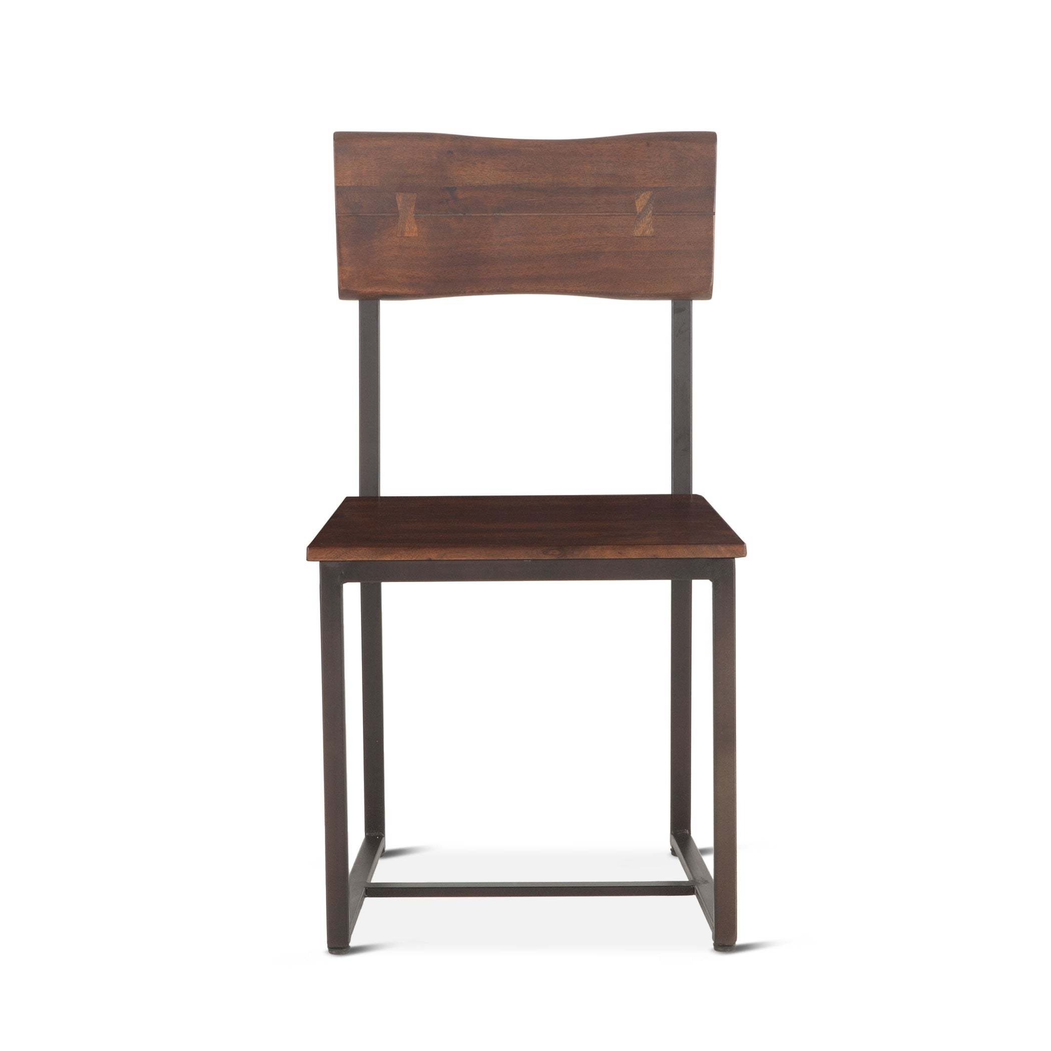 19" Dining Chair in Walnut Wood