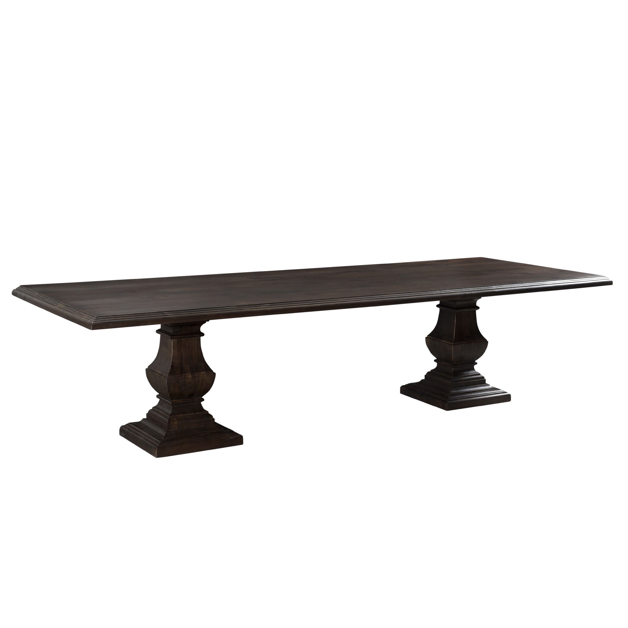 120" Vintage Brown Dining Table