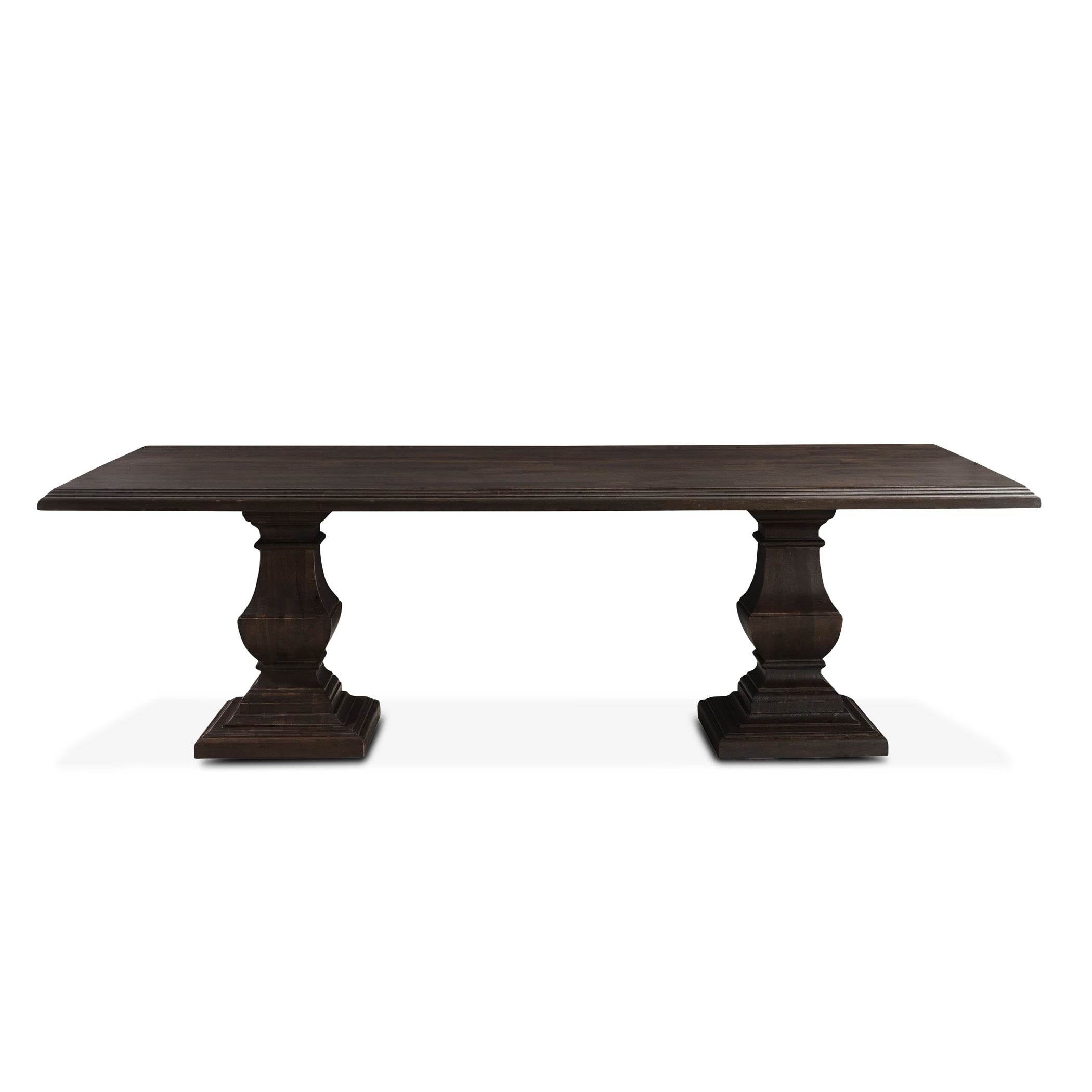 84" Vintage Brown Dining Table