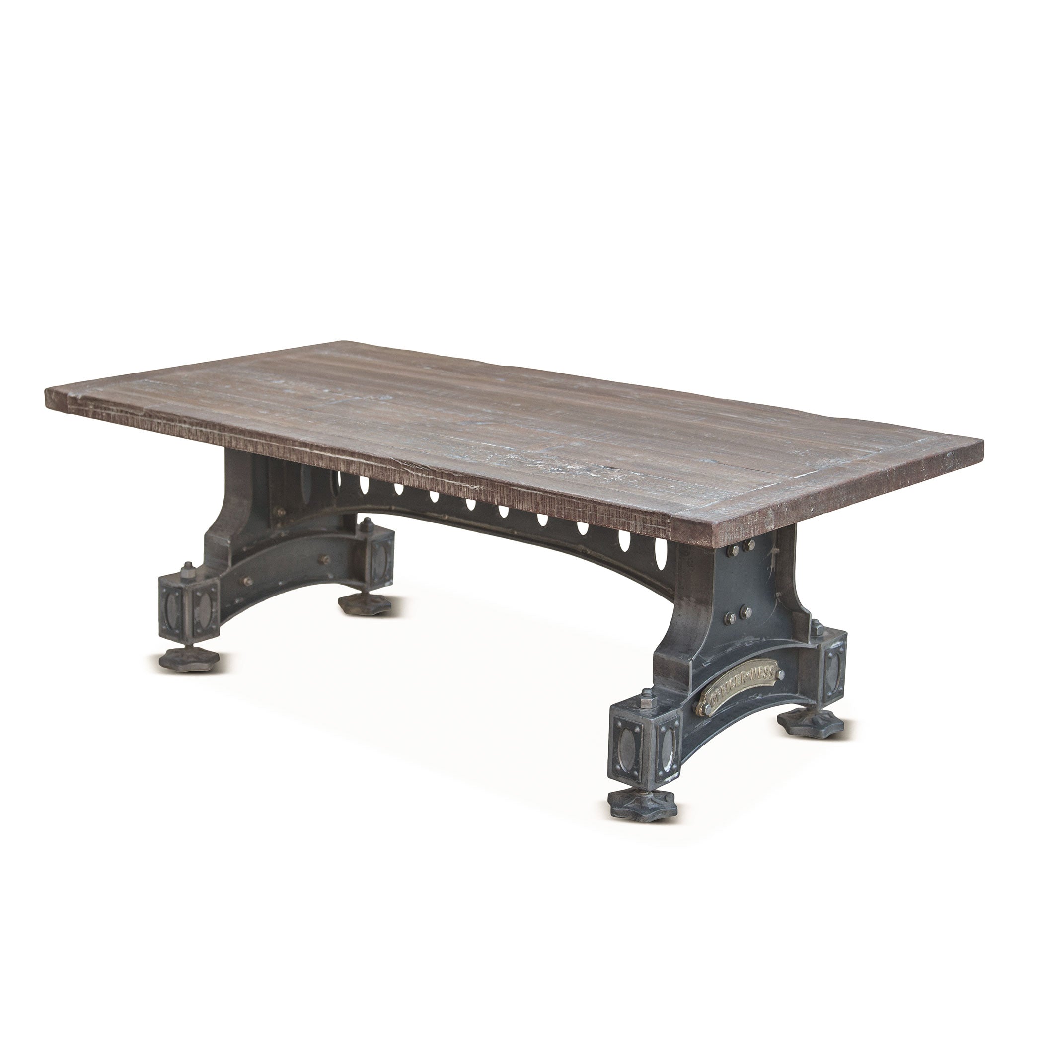 53" Reclaimed Teak Wood Coffee Table
