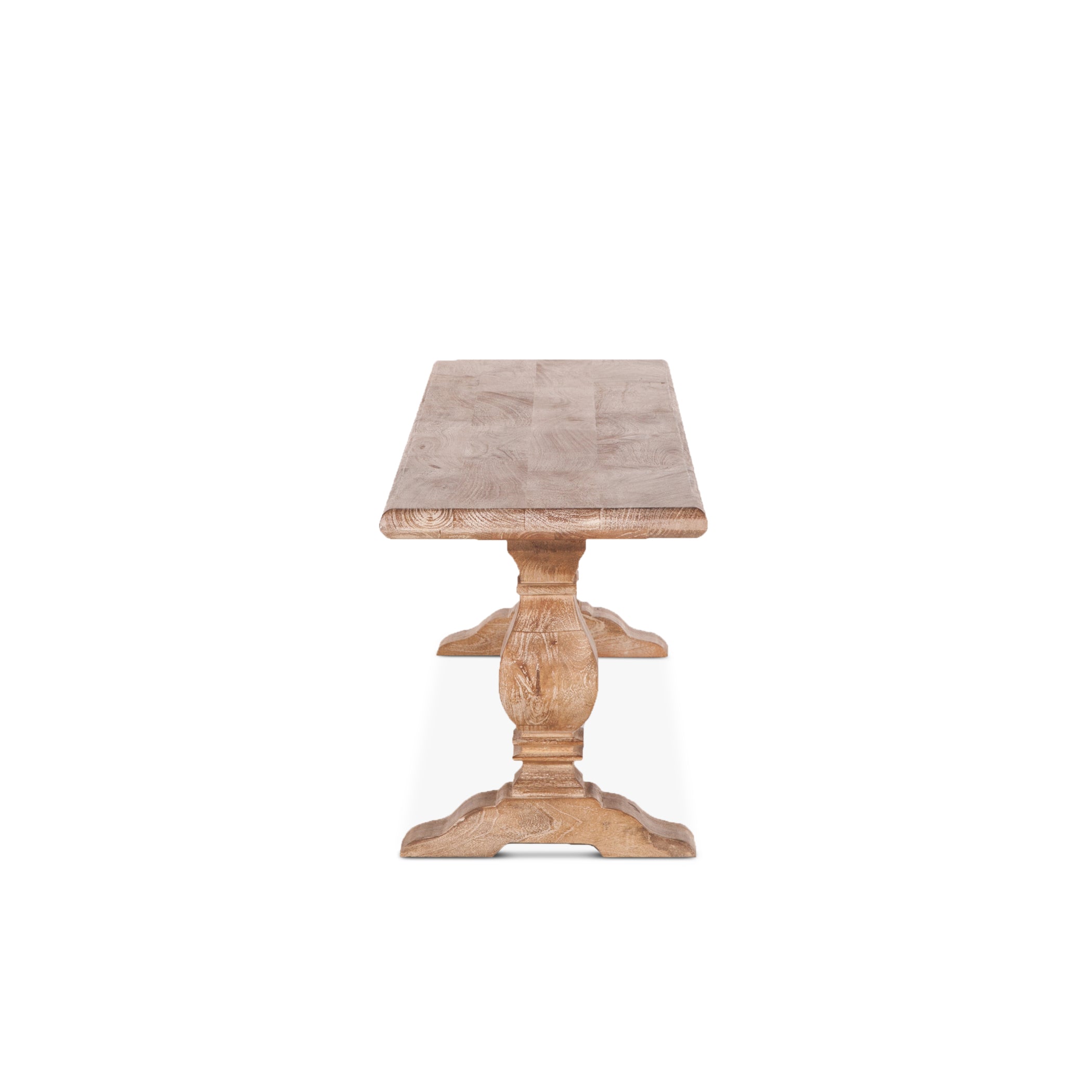 72" Antique Oak Mango Wood Bench