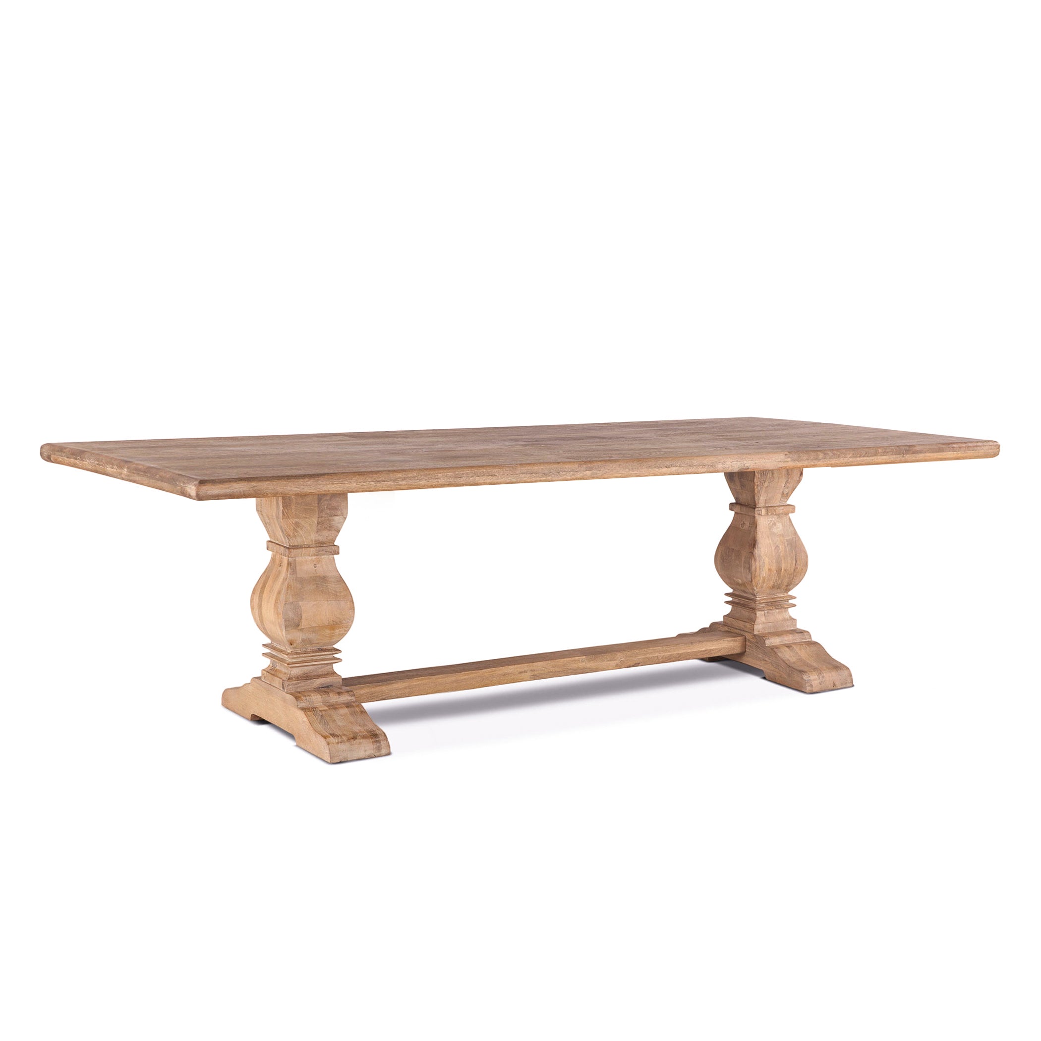 108" Antique Oak Dining Table