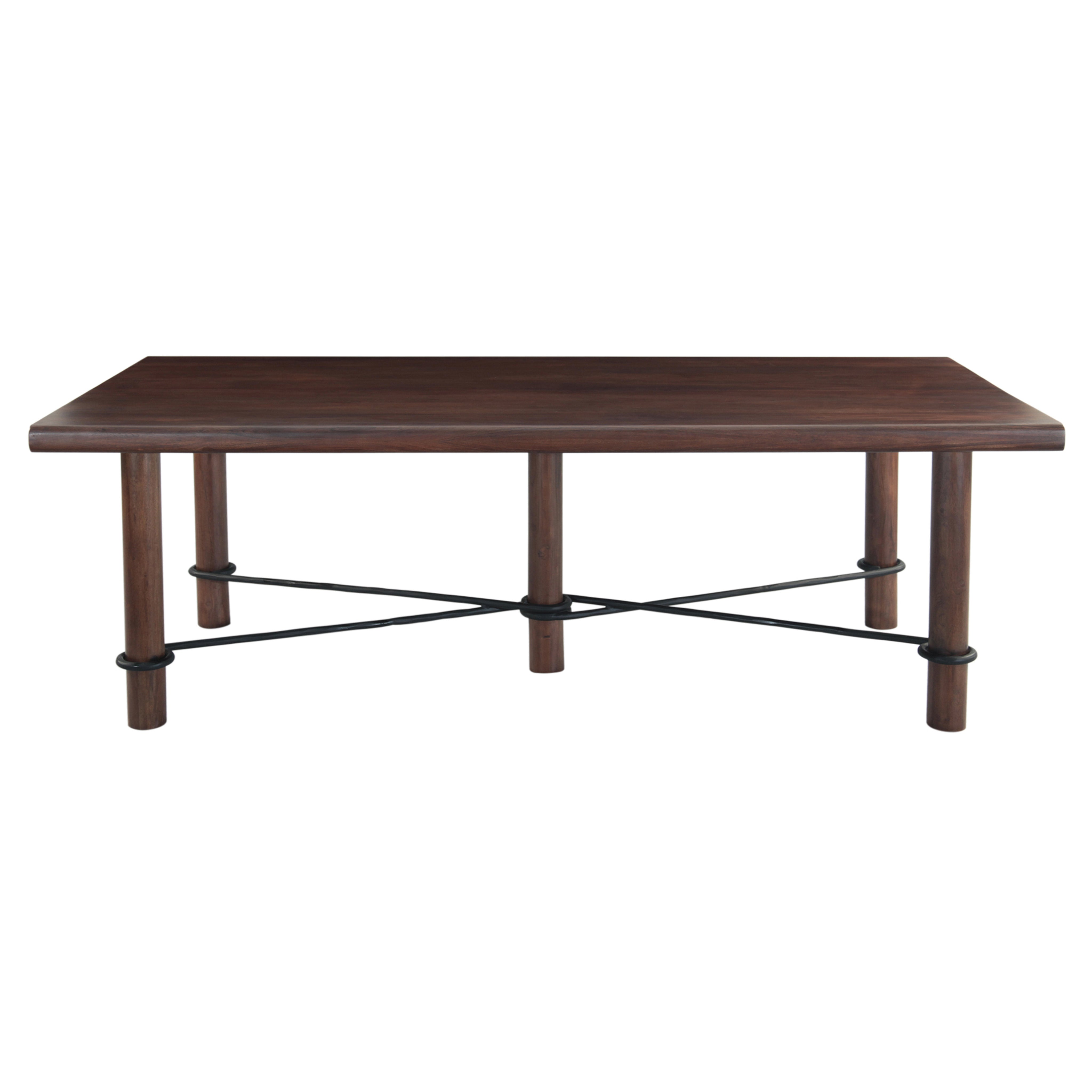 88" Vinegar Acacia Dining Table
