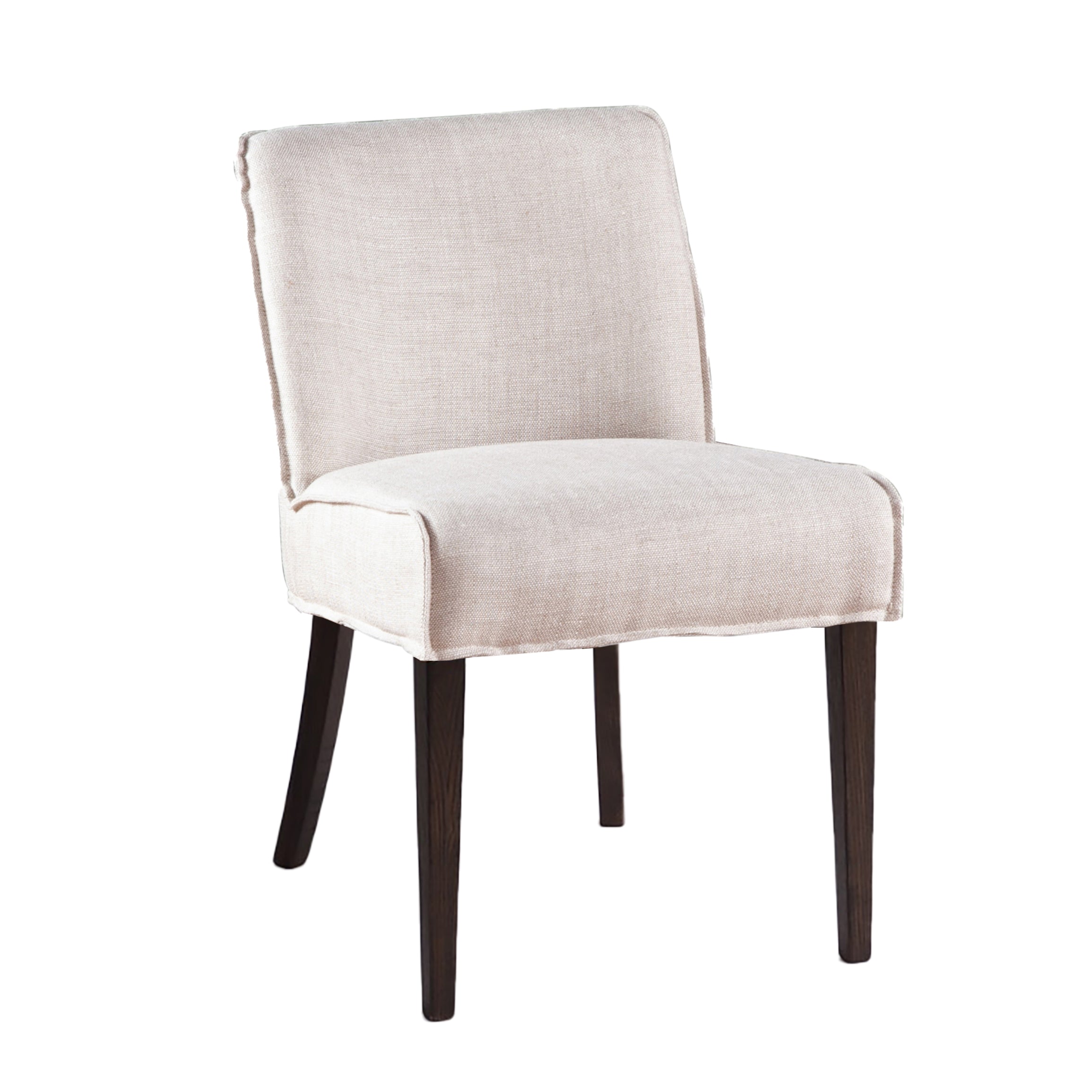 19" Dining Chair in Beige Linen