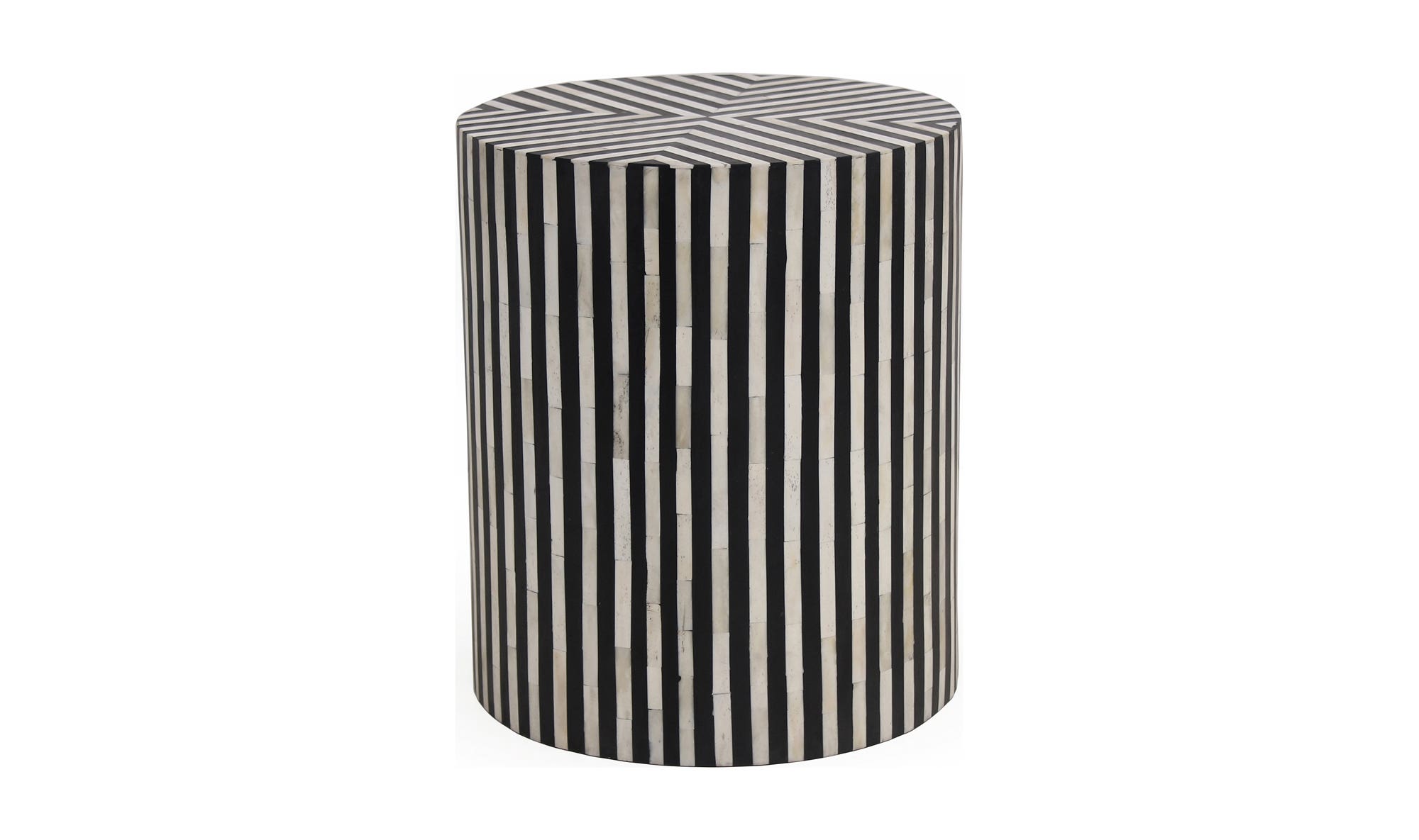 15" Black Side Table