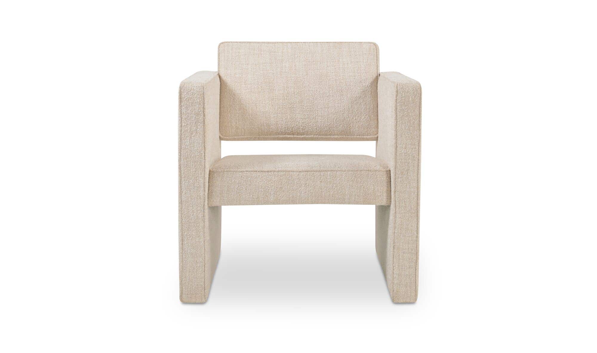 30" Oat Upholstered Accent Chair
