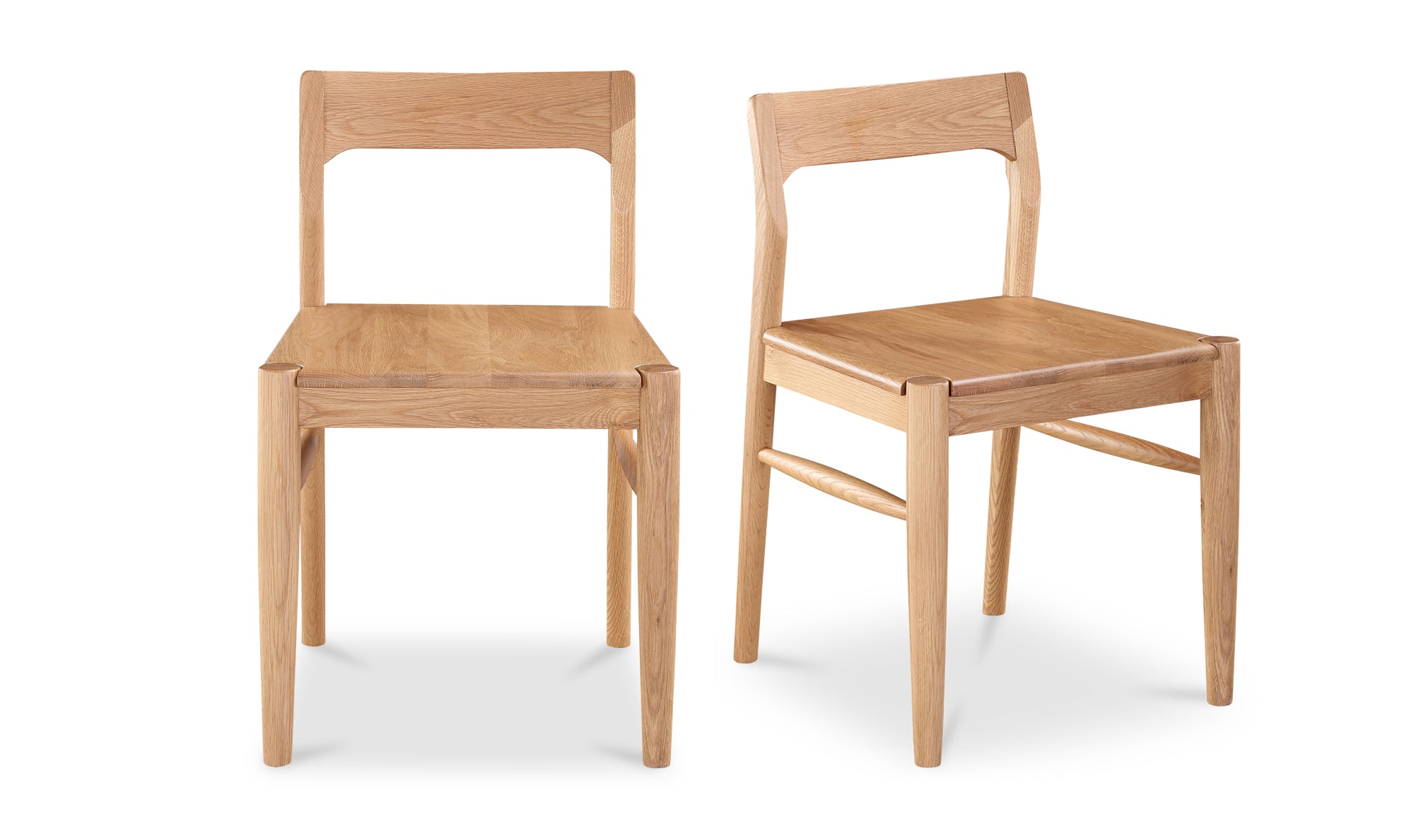 OWING DINING CHAIR OAK-SET OF TWO