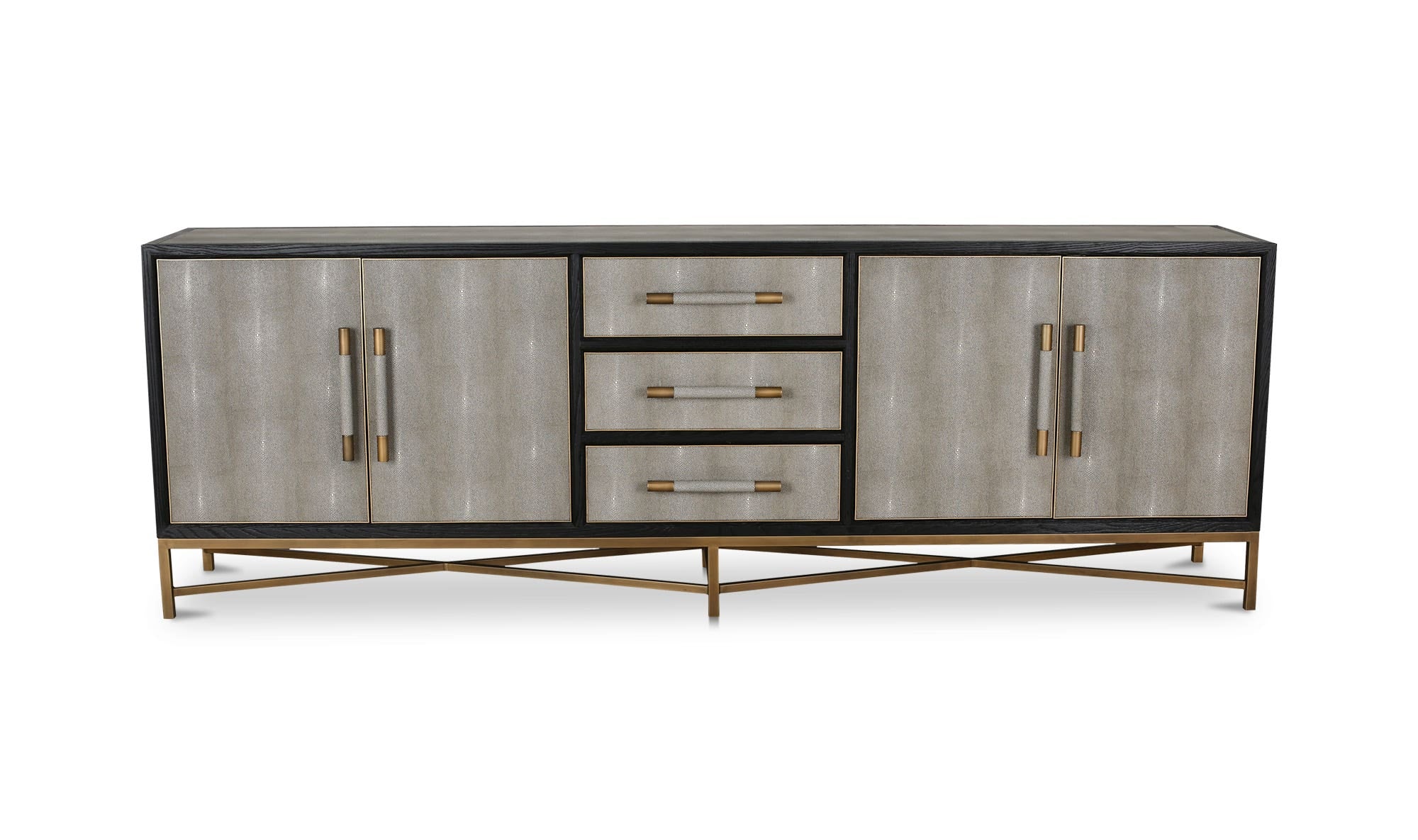 100" Grey Oak Sideboard
