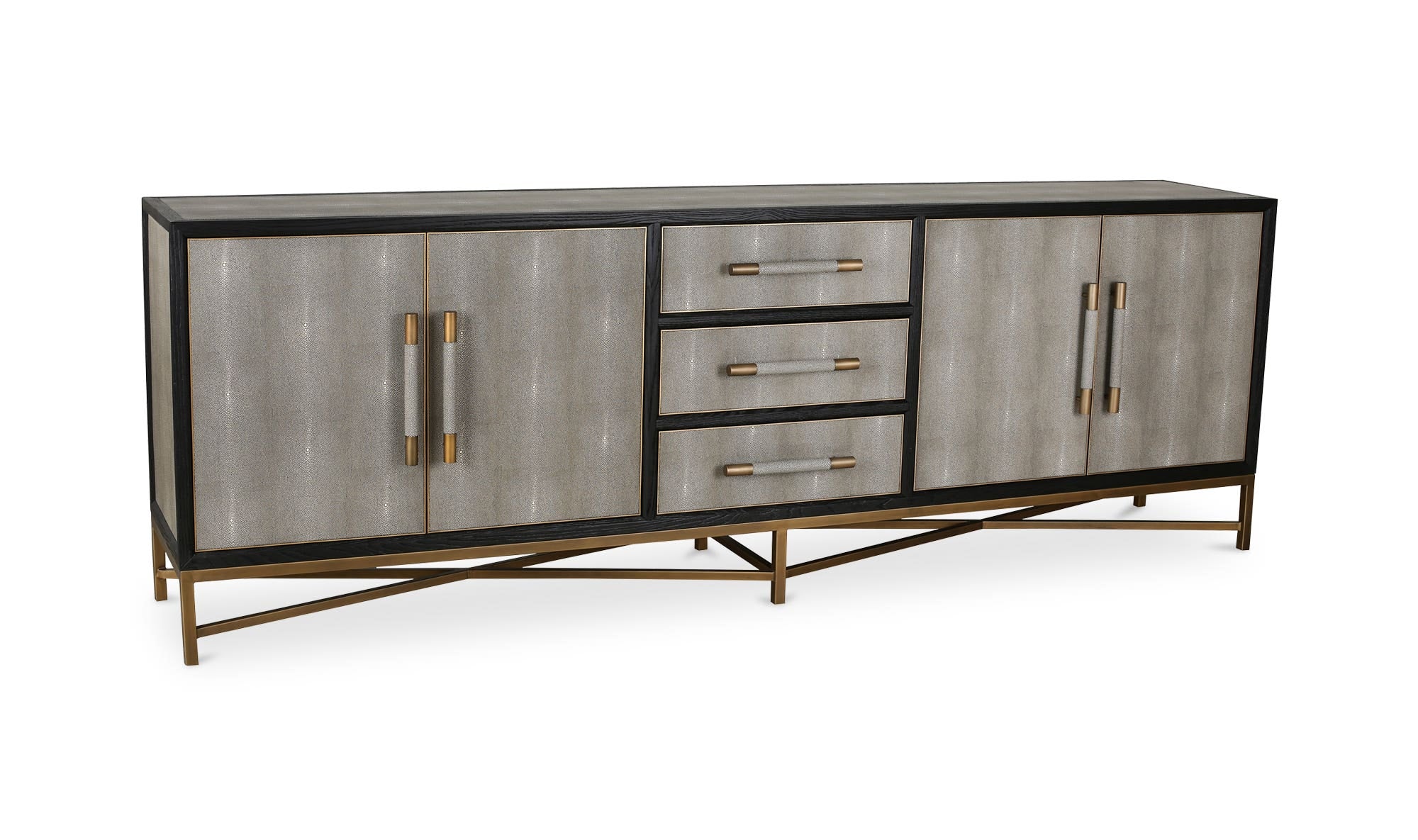 100" Grey Oak Sideboard