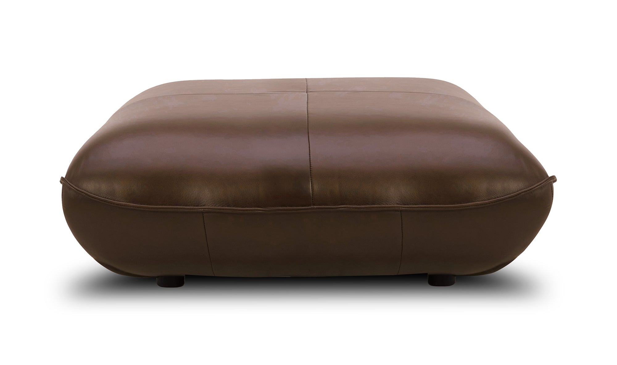 ZEPPELIN LEATHER OTTOMAN