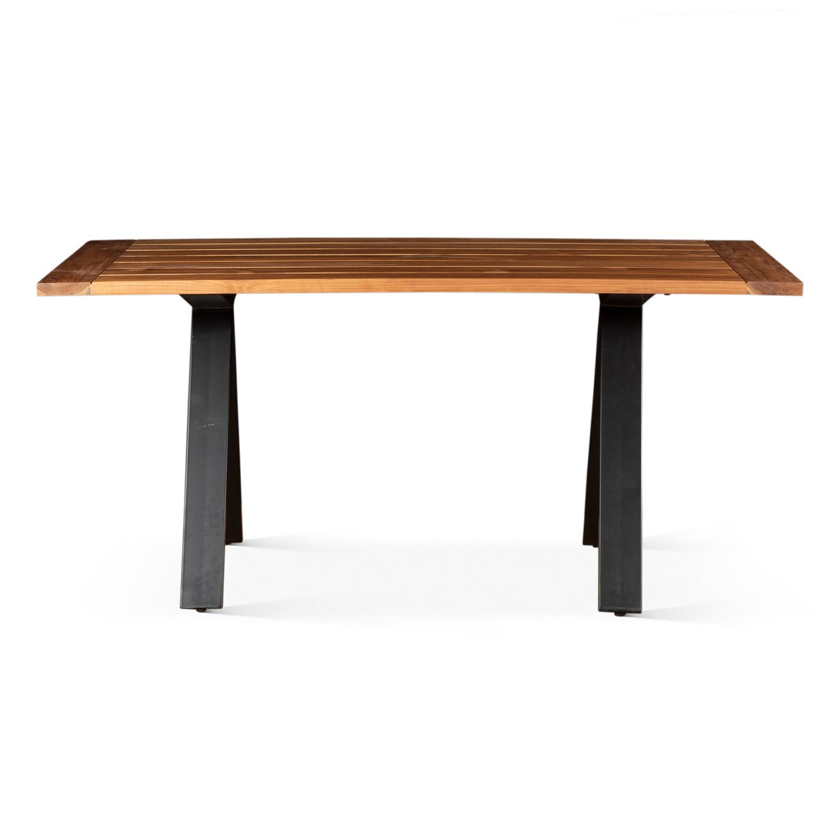 65" Natural Teak Patio Dining Table