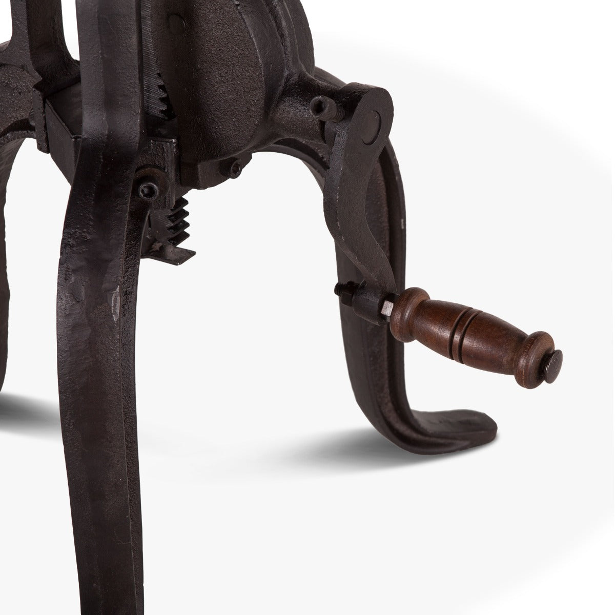 30" Walnut Adjustable Side Table