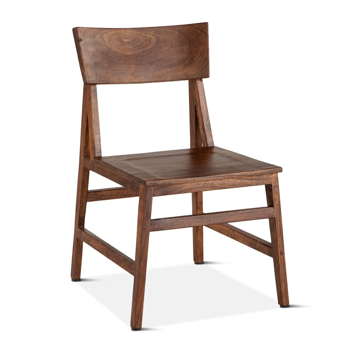 22" Dining Chair in Walnut Wood
