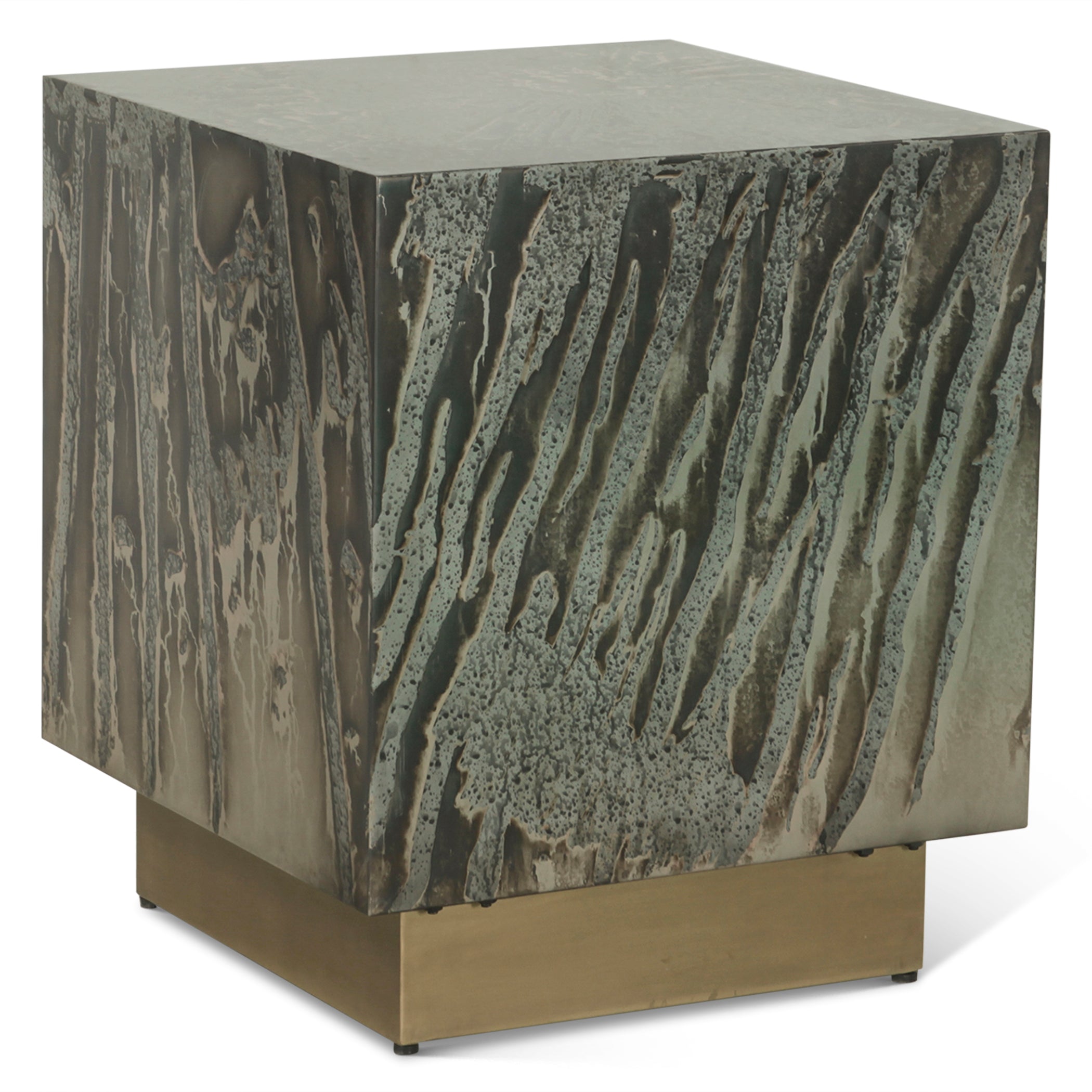 20" Desert Patina Side Table