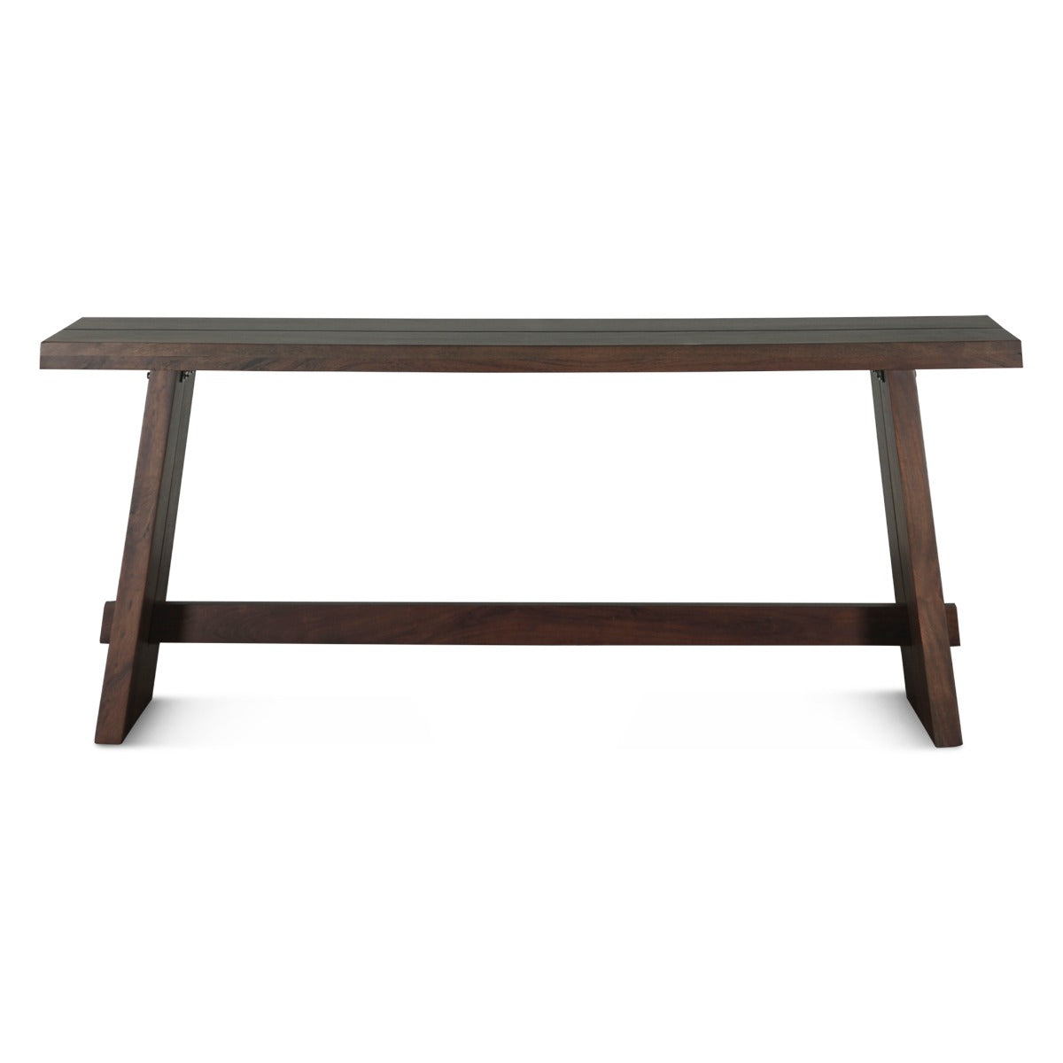70" Coffee Bean Acacia Wood Console Table
