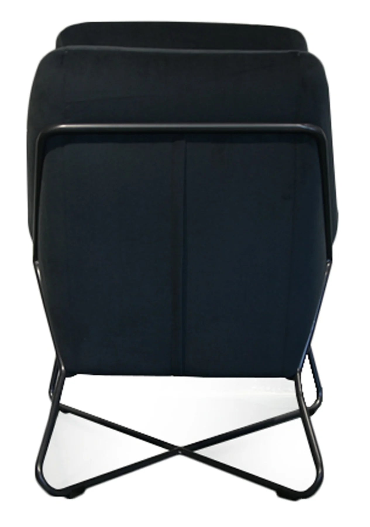 ROMEO LOUNGE CHAIR - DARK GREY VELVET