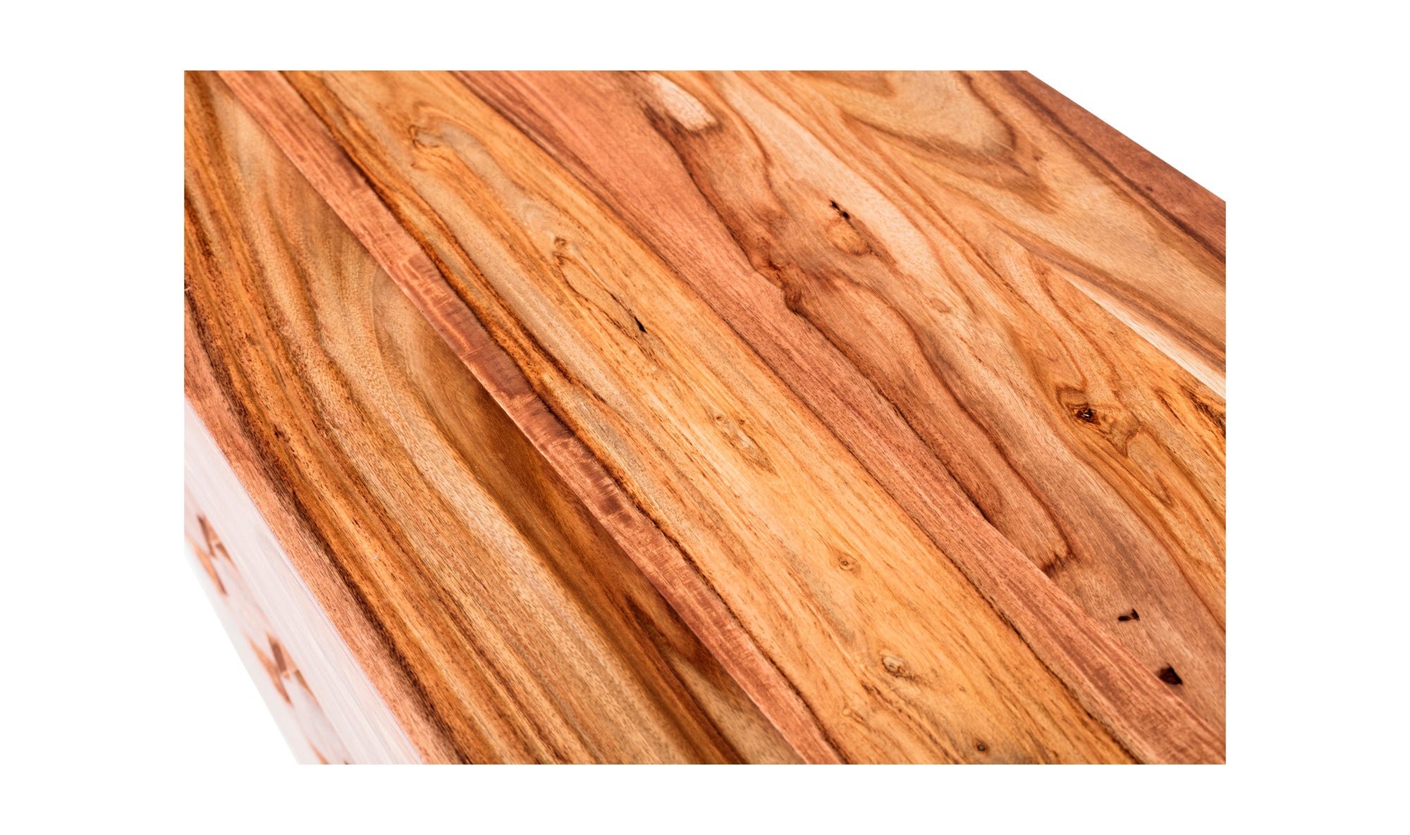 O2 3 DRAWER NIGHTSTAND BROWN