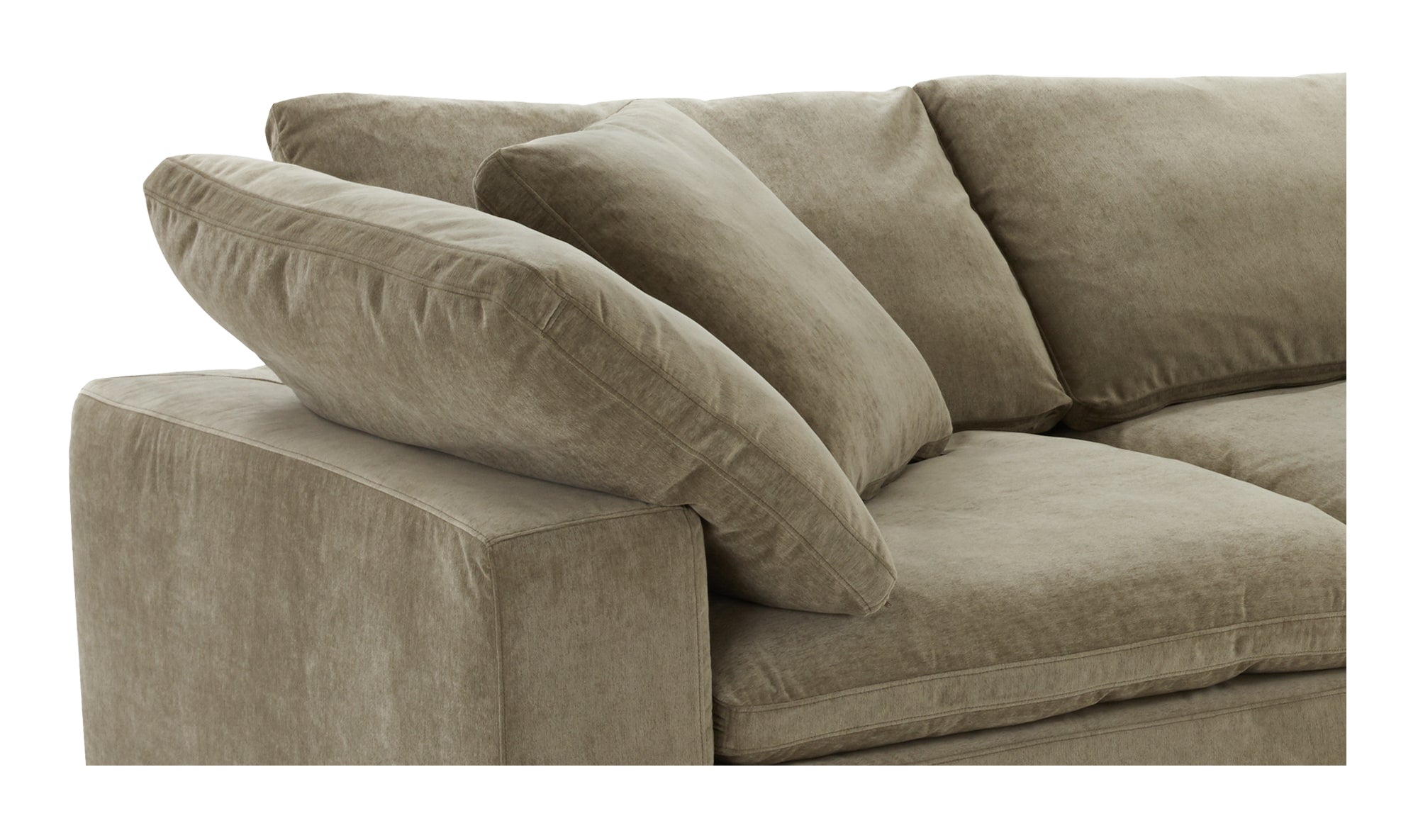 CLAY NOOK MODULAR SECTIONAL PERFORMANCE FABRIC