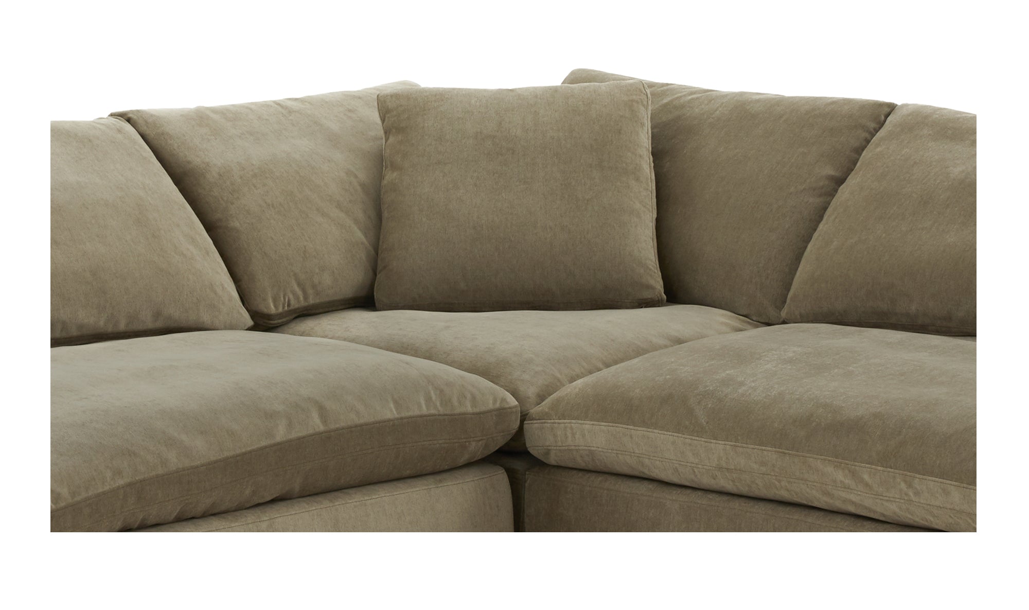 CLAY CLASSIC L MODULAR SECTIONAL PERFORMANCE FABRIC