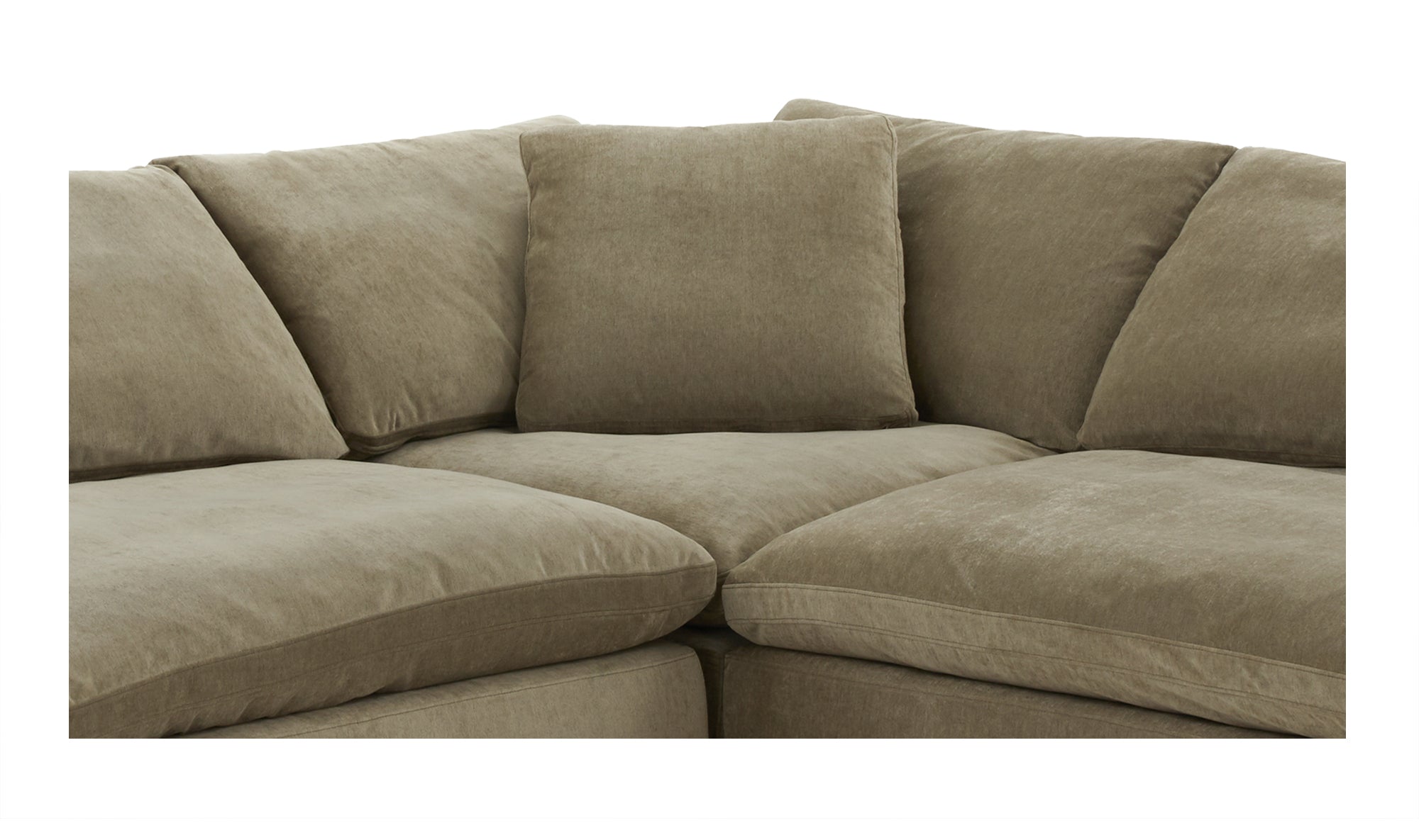 CLAY DREAM MODULAR SECTIONAL PERFORMANCE FABRIC