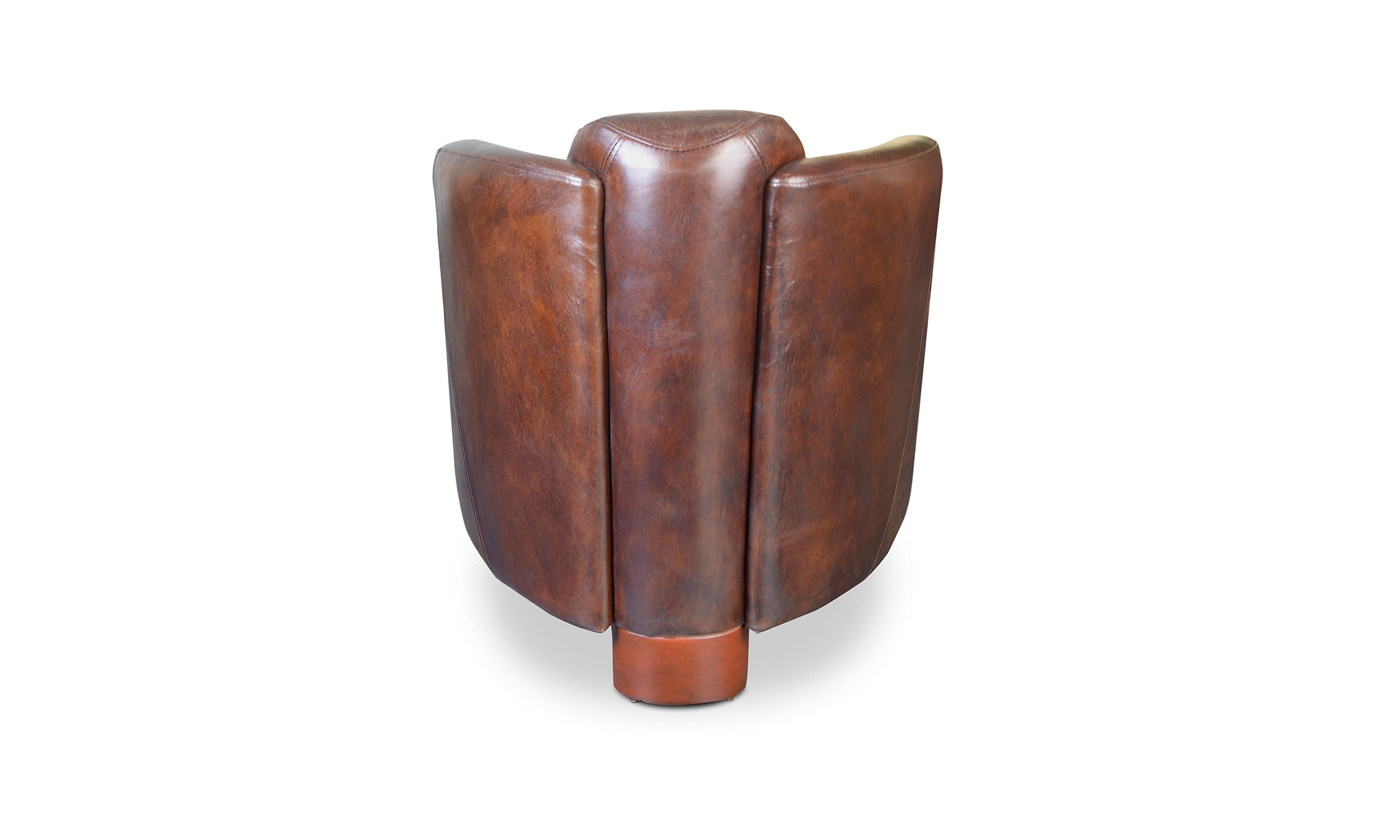 SALZBURG CLUB CHAIR DARK BROWN LEATHER