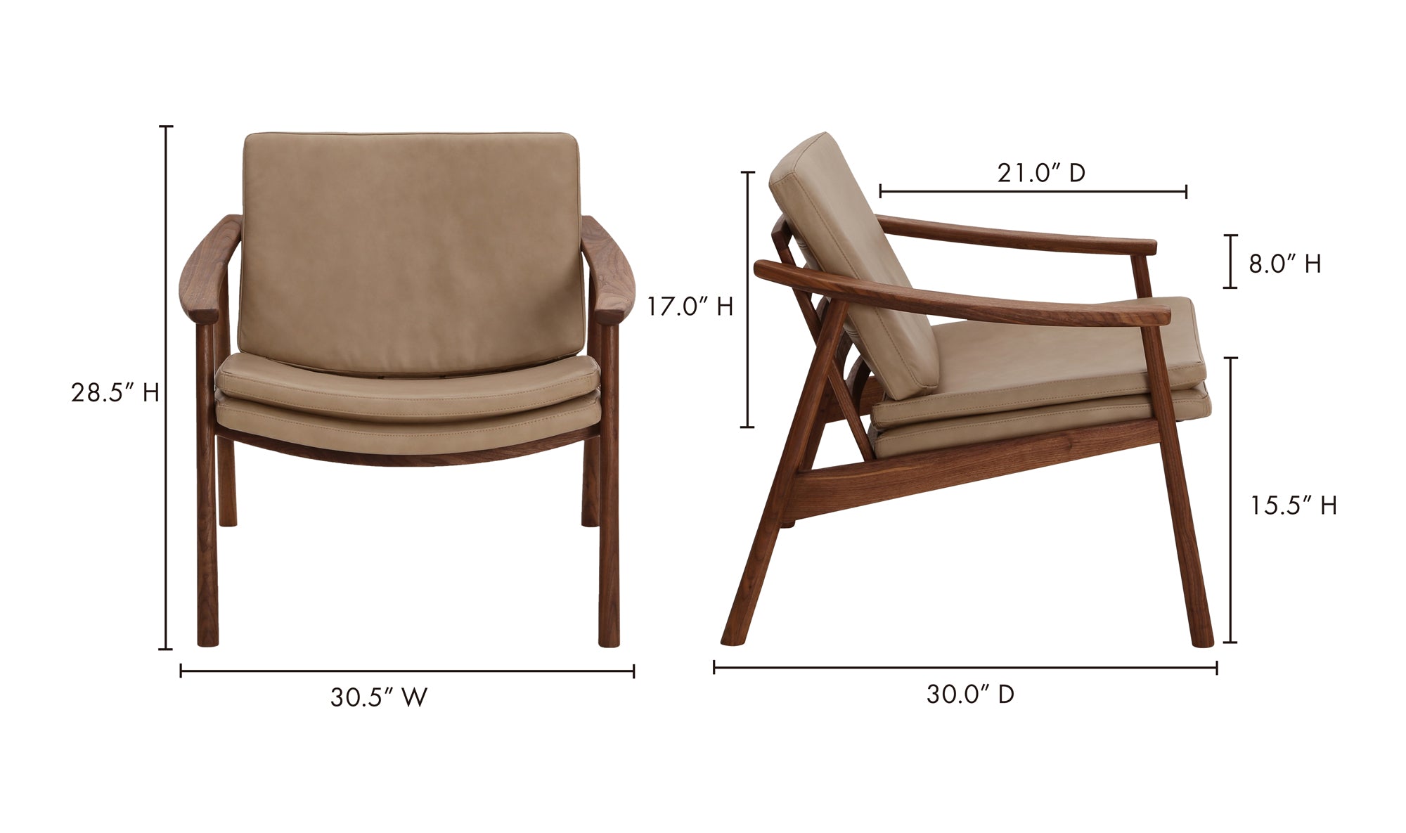 HARLOWE LOUNGE CHAIR