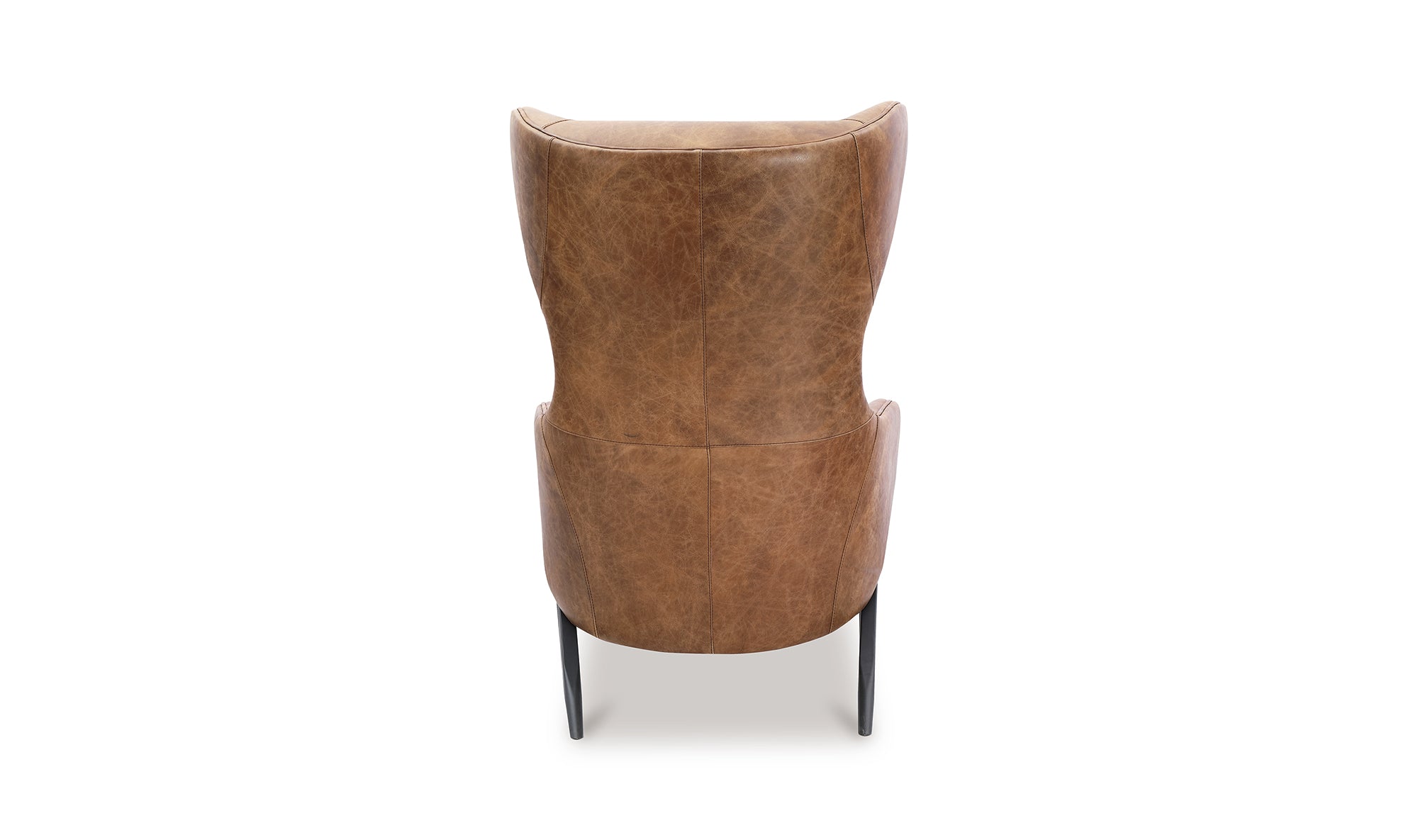 AMOS LEATHER ACCENT CHAIR