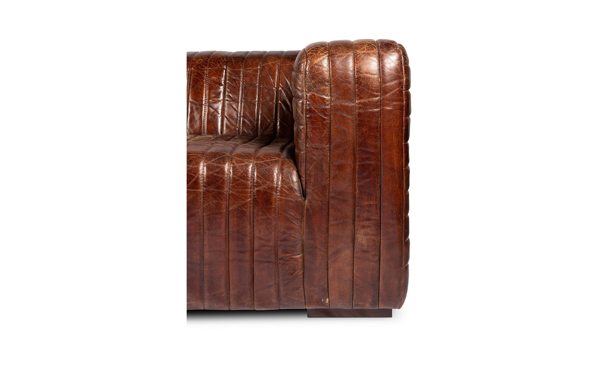 CASTLE SOFA DARK BROWN