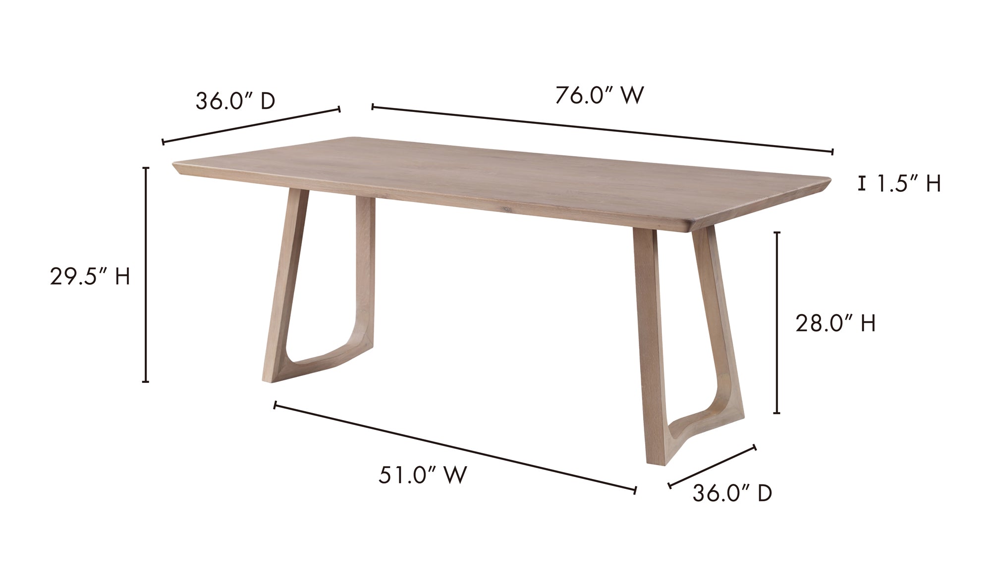 SILAS DINING TABLE