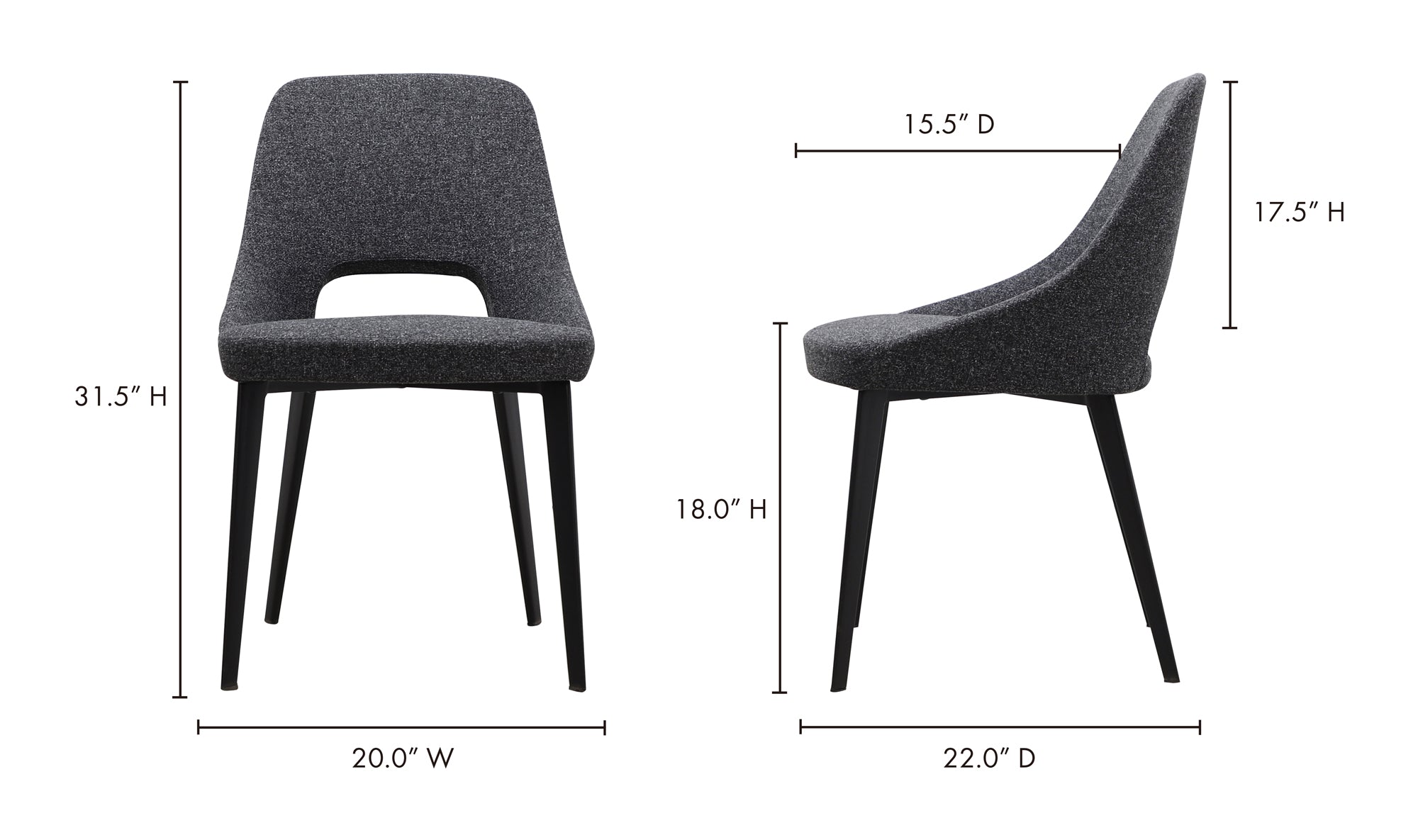 TIZZ DINING CHAIR