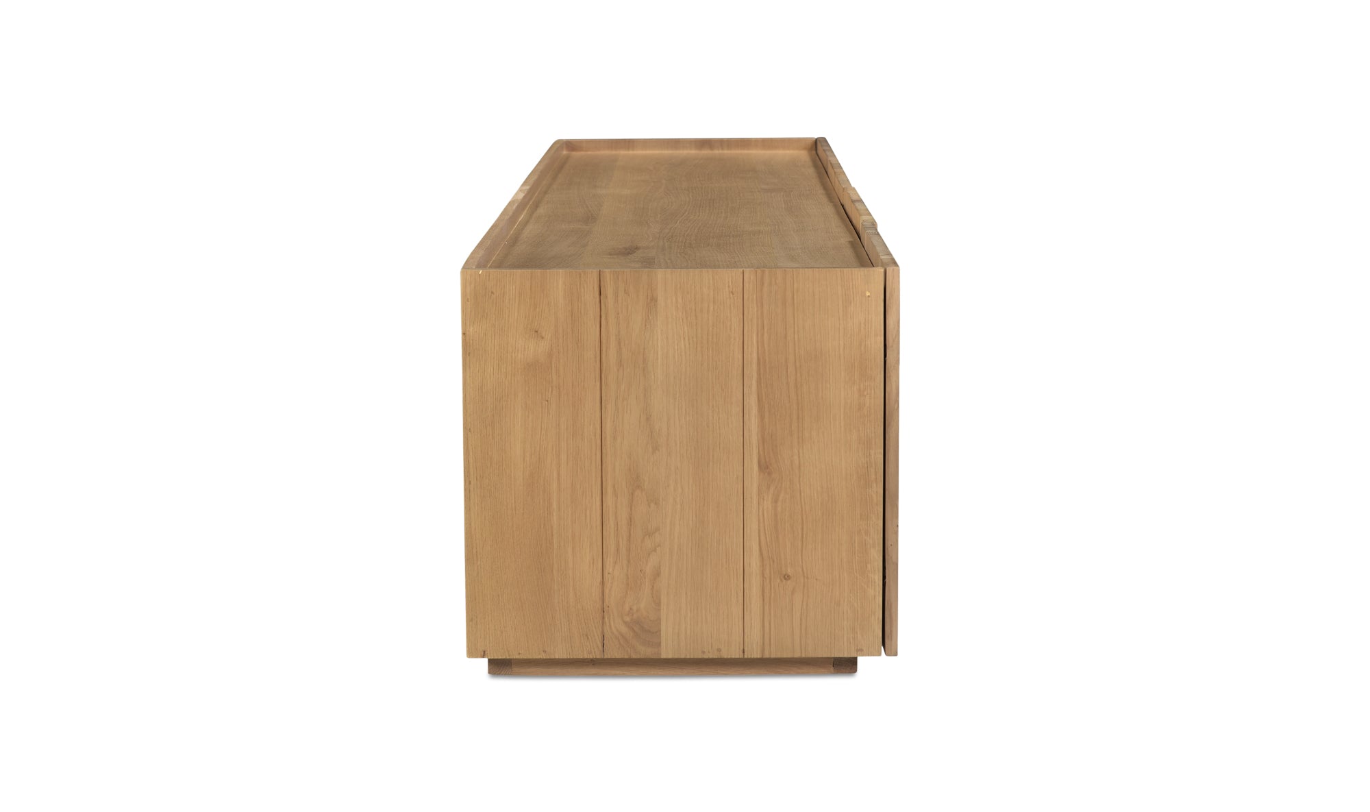 PLANK MEDIA CABINET NATURAL