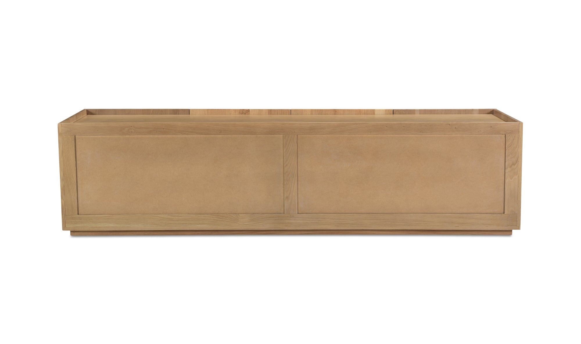 PLANK MEDIA CABINET NATURAL