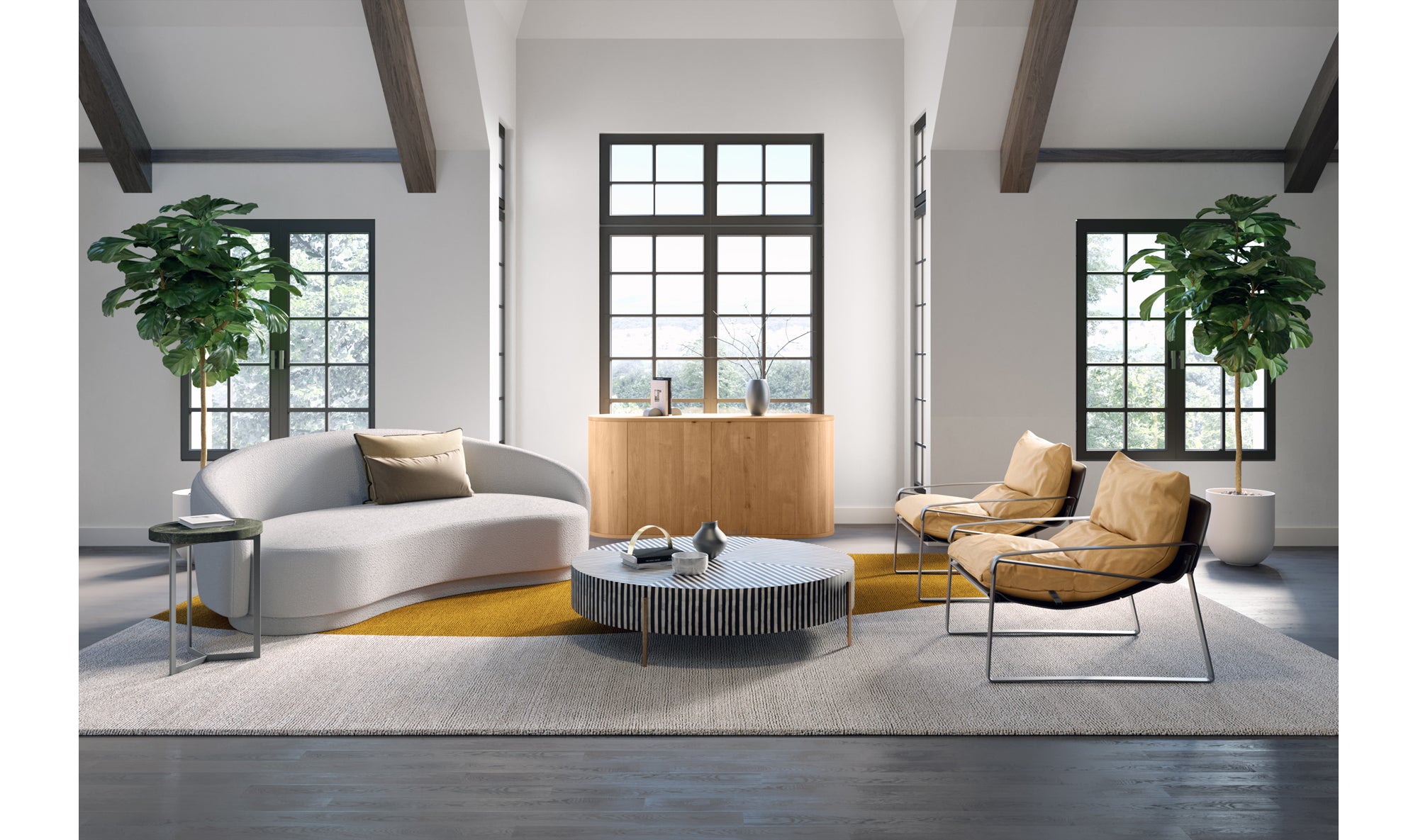 THEO 2 DOOR SIDEBOARD