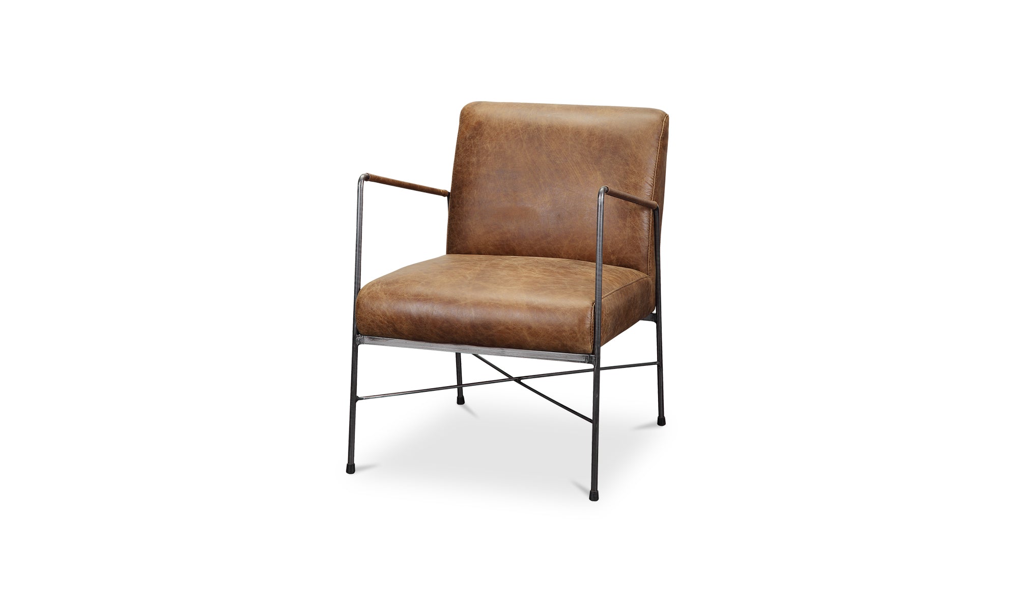 DAGWOOD LEATHER ARMCHAIR