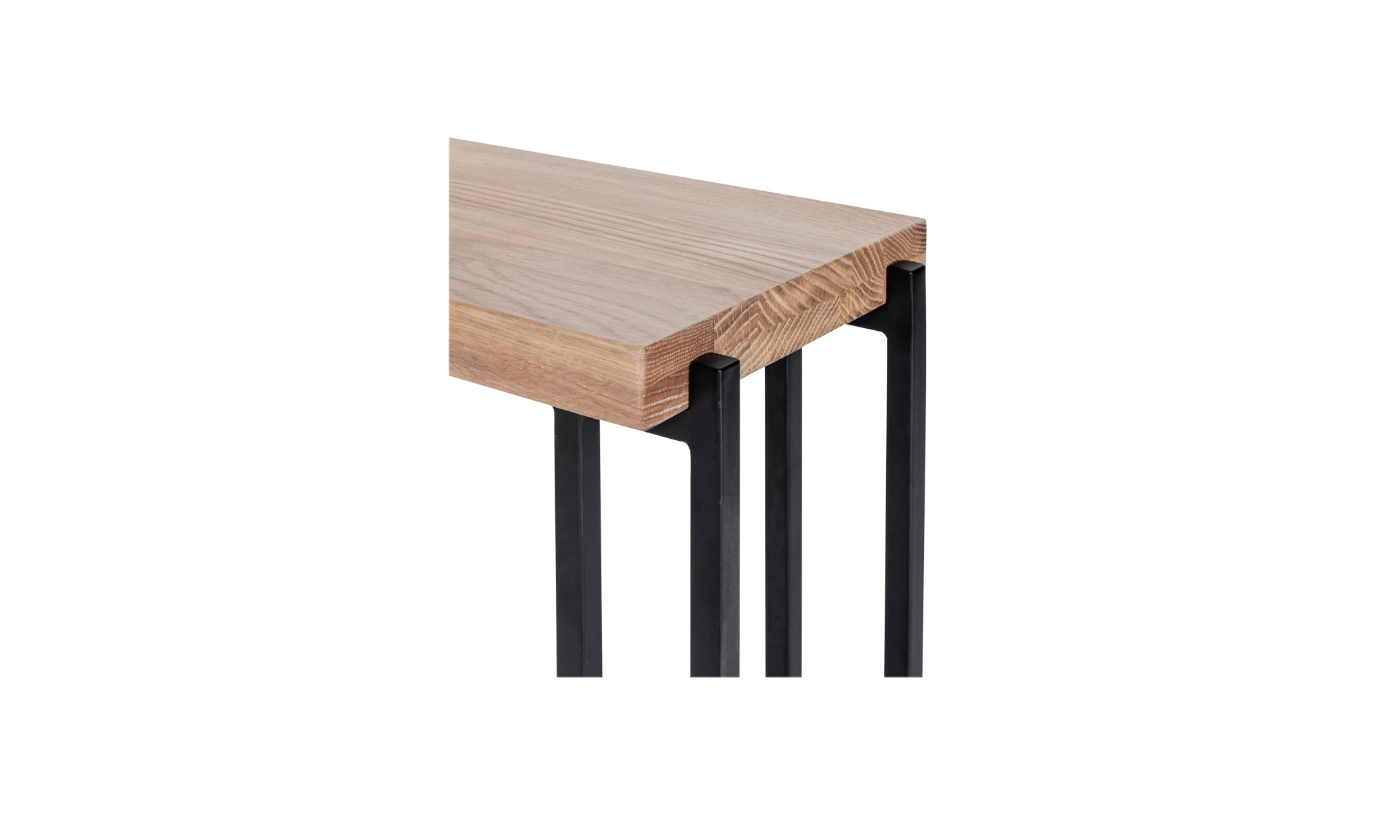 16" C-Shaped Side Table