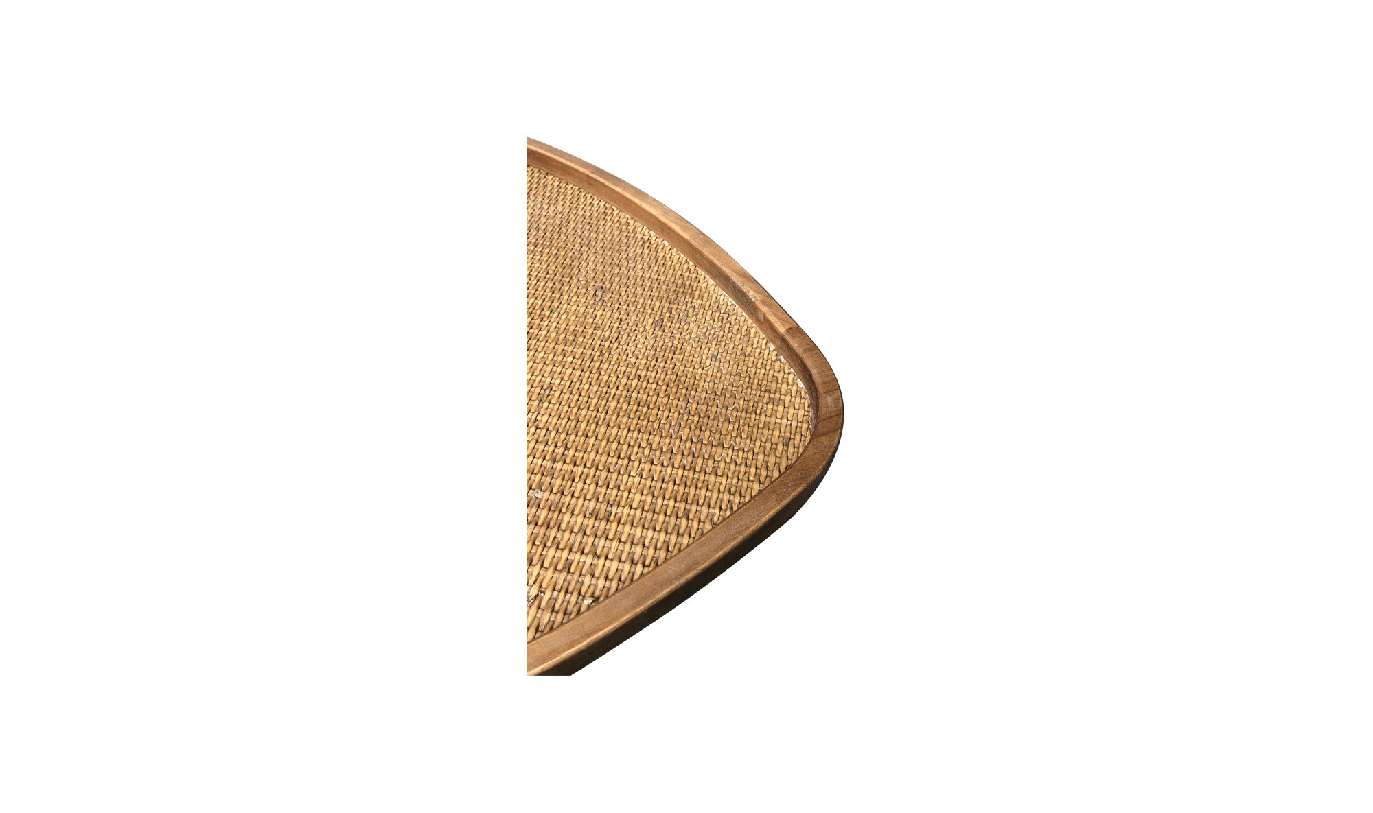 ROLLO RATTAN COFFEE TABLE