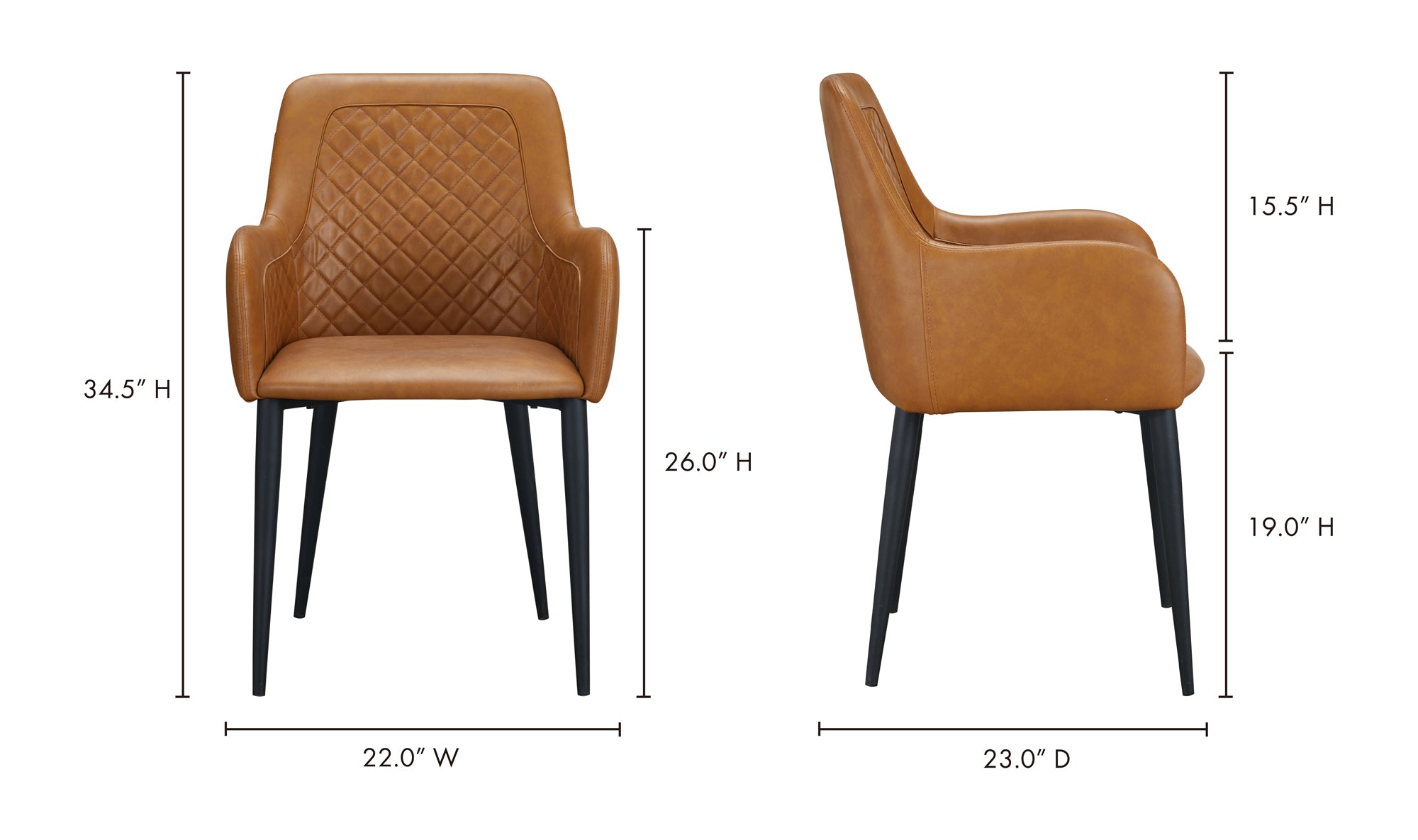 CANTATA DINING CHAIR- SET OF TWO