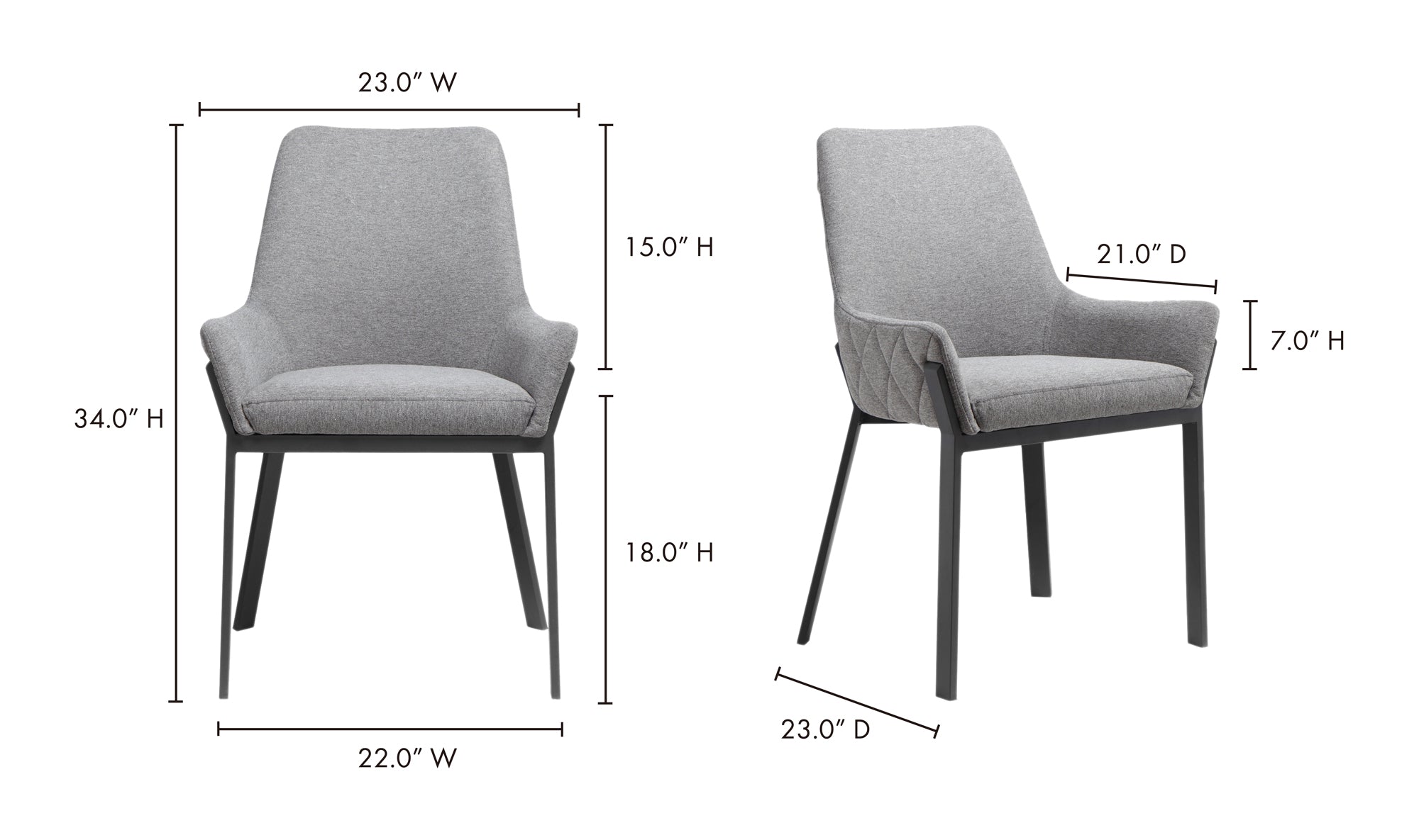 LLOYD DINING CHAIR- SET OF TWO