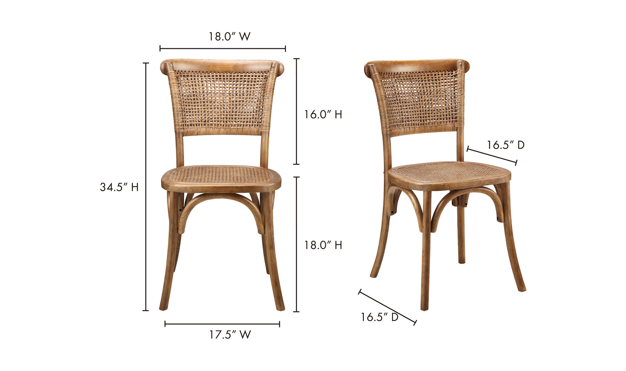 CHURCHILL DINING CHAIR- SET OF TWO