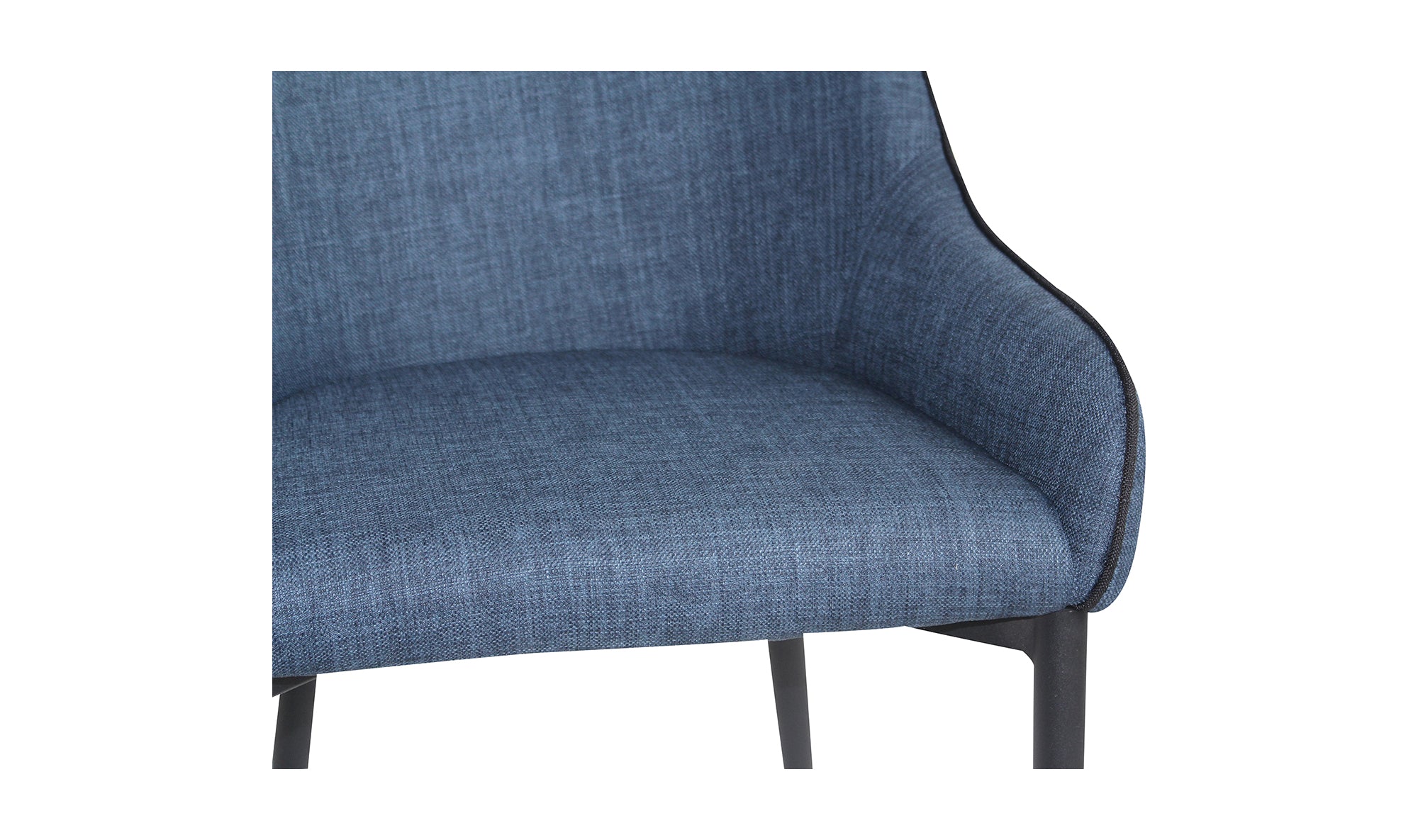 LAPIS DINING CHAIR DARK BLUE-SET OF TWO