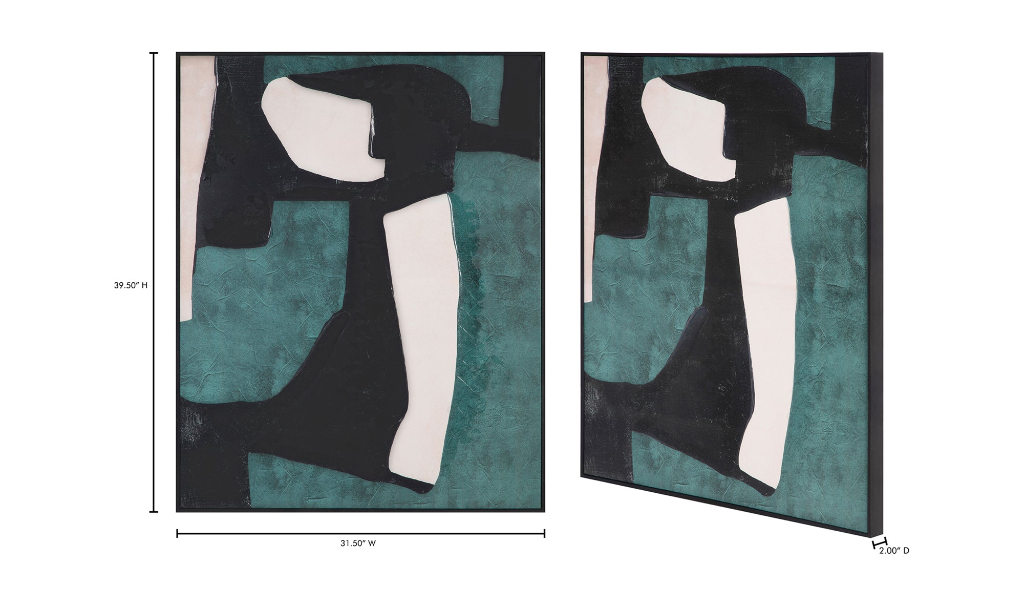 KORDA 1 FRAMED PAINTING