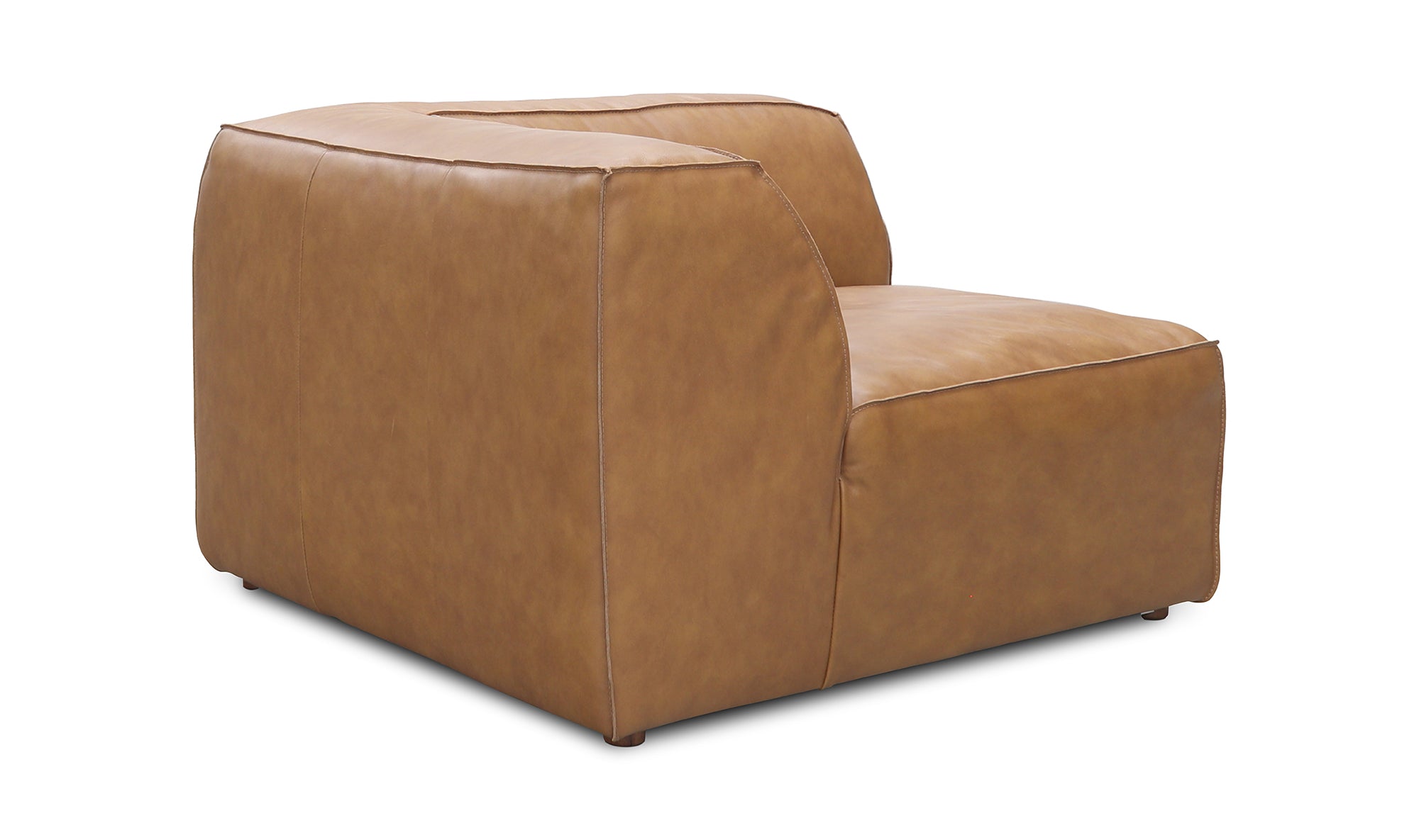 FORM CORNER CHAIR SONORAN TAN LEATHER