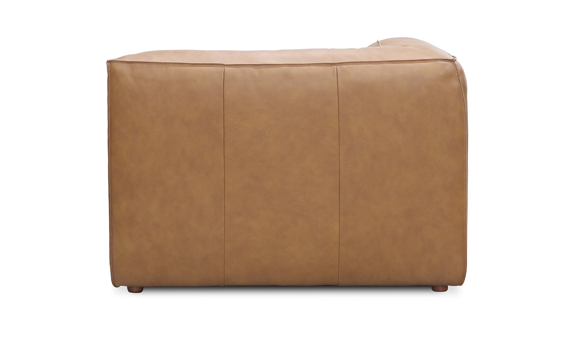 FORM CORNER CHAIR SONORAN TAN LEATHER